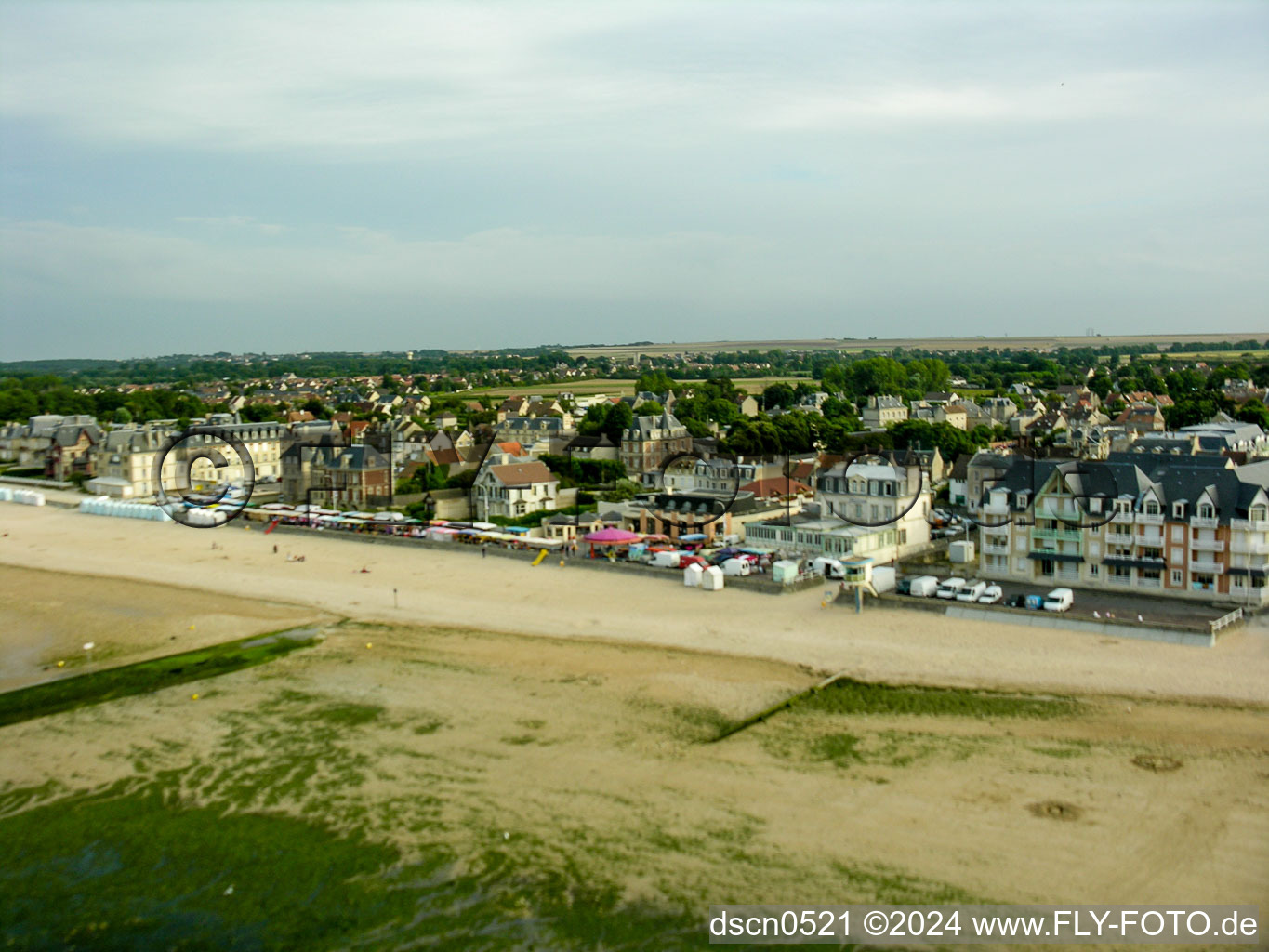 Lion-sur-Mer in the state Calvados, France