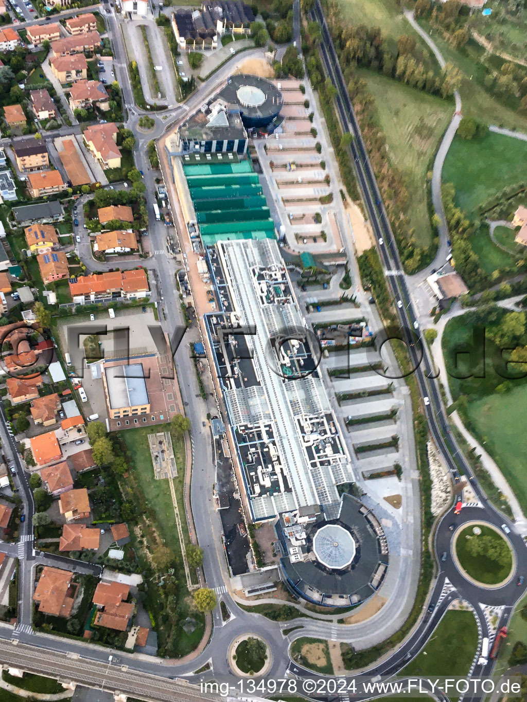 Le Vele Commercial Complex in Desenzano del Garda in the state Brescia, Italy