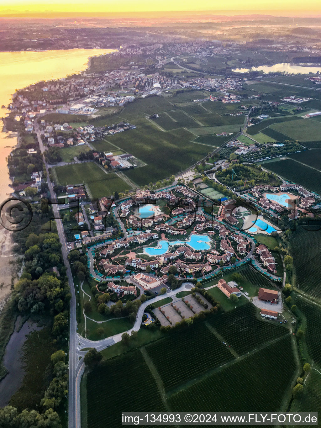 Garda Resort Village in Peschiera del Garda in the state Verona, Italy