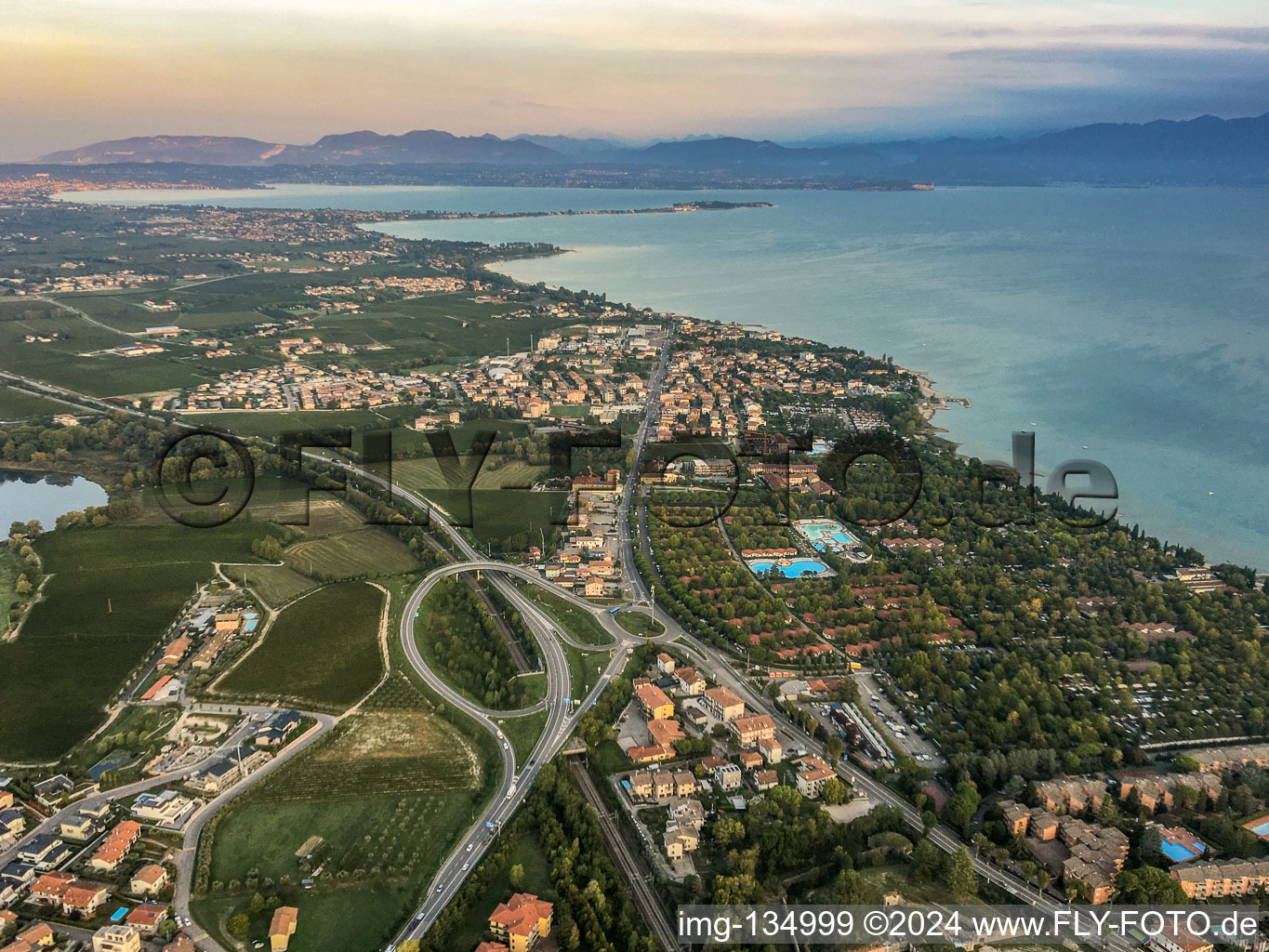 Camping Bella Italia - Big Pool Bar in Peschiera del Garda in the state Verona, Italy