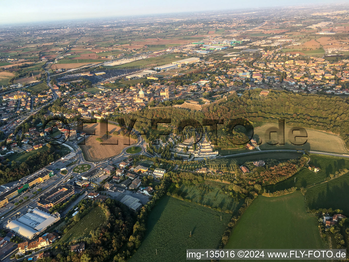 District Lonato in Lonato del Garda in the state Brescia, Italy