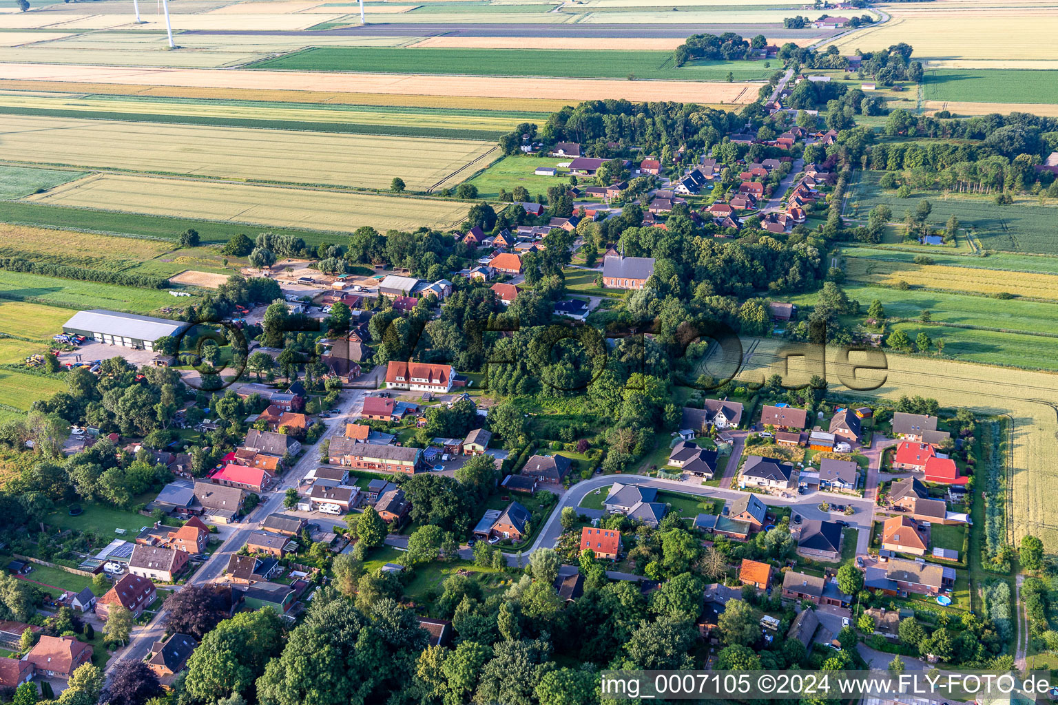 Barlt in the state Schleswig Holstein, Germany