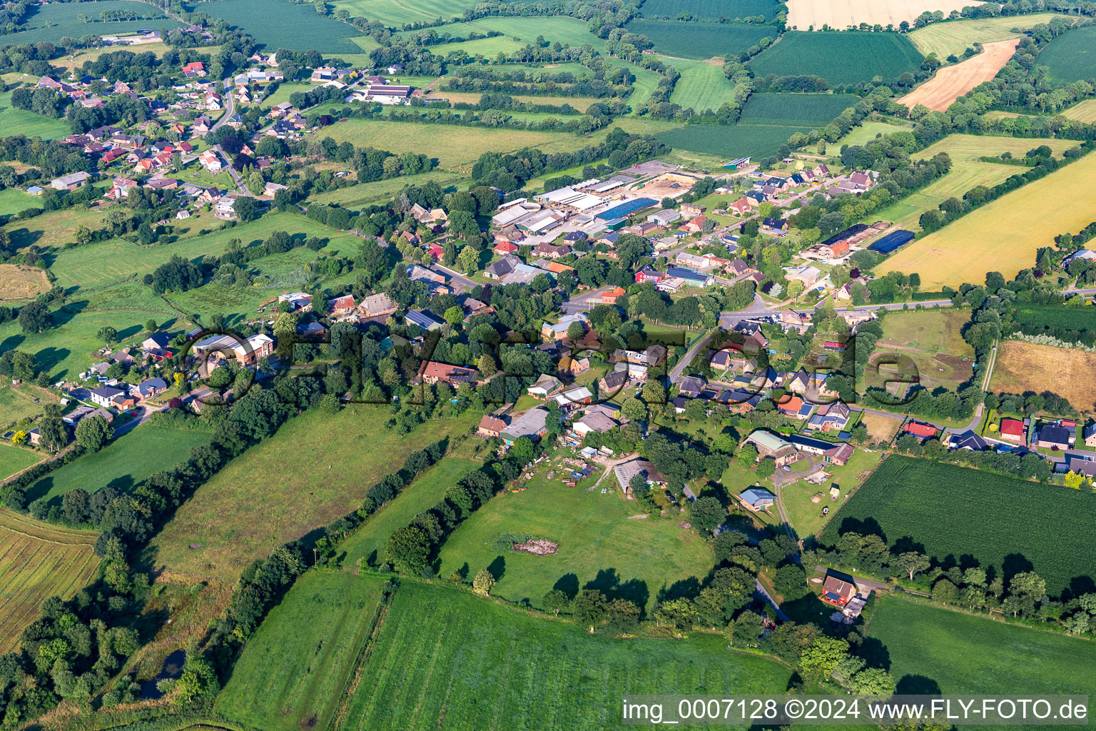 Großenrade in the state Schleswig Holstein, Germany