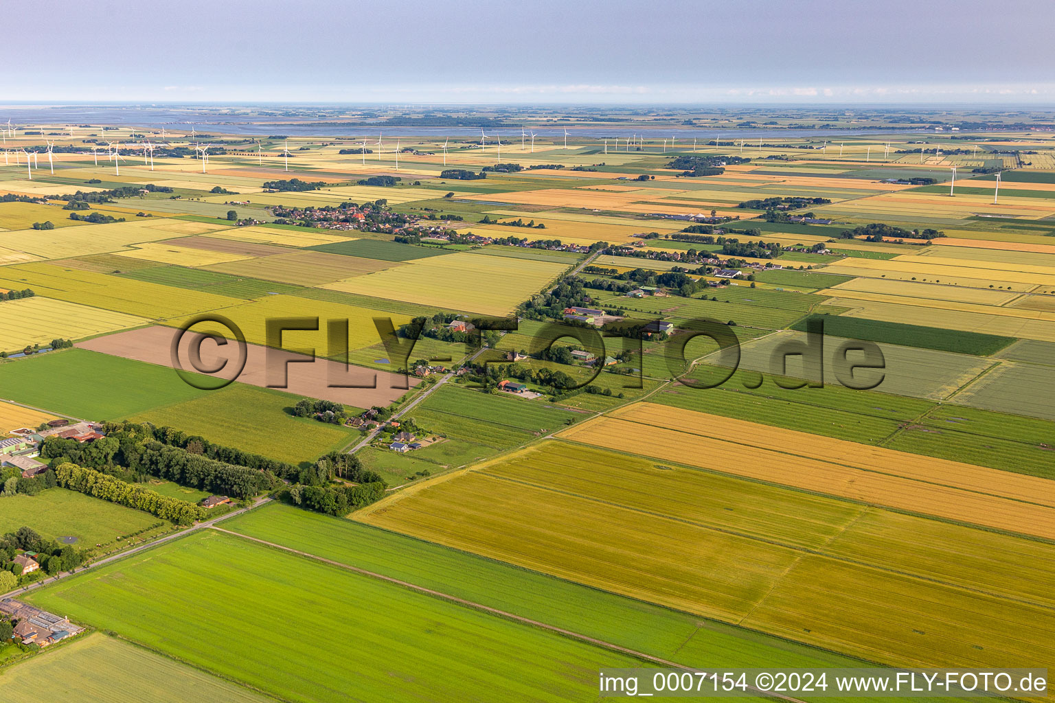 Blankenmoorer Street in the district Blankenmoor in Neuenkirchen in the state Schleswig Holstein, Germany