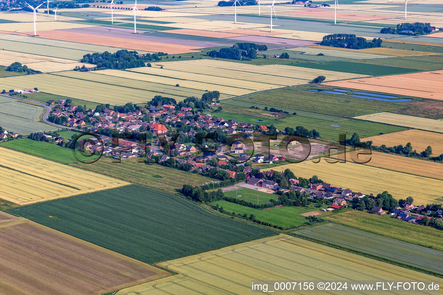 Neuenkirchen in the state Schleswig Holstein, Germany