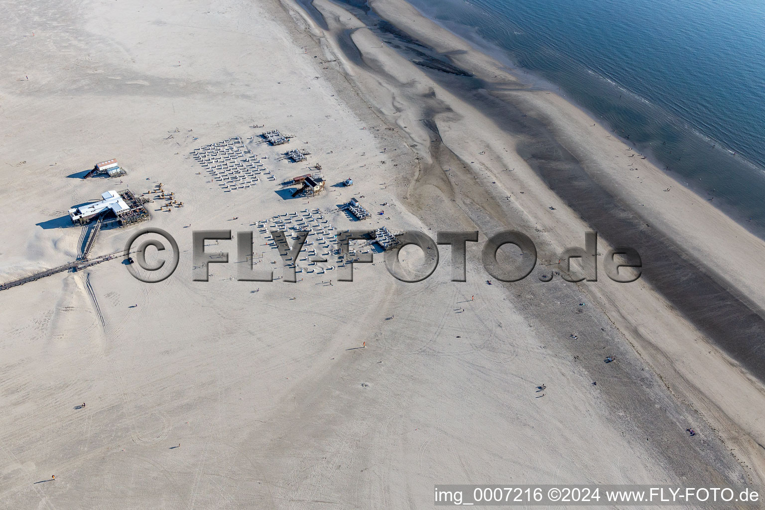 Pier Sankt Peter-Ording in Sankt Peter-Ording in the state Schleswig Holstein, Germany