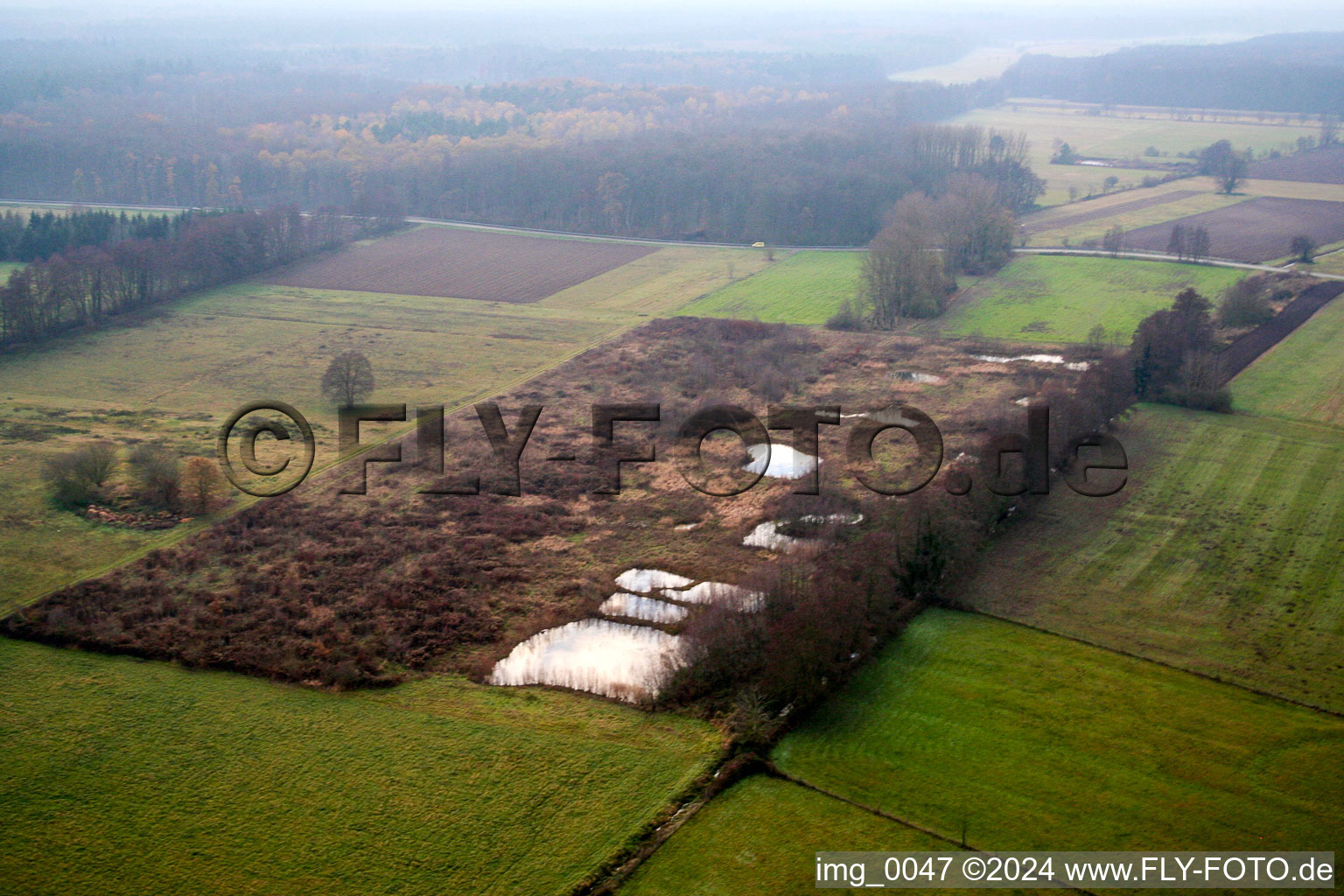 Kandel-Minfeld Otterbachtal in Minfeld in the state Rhineland-Palatinate, Germany