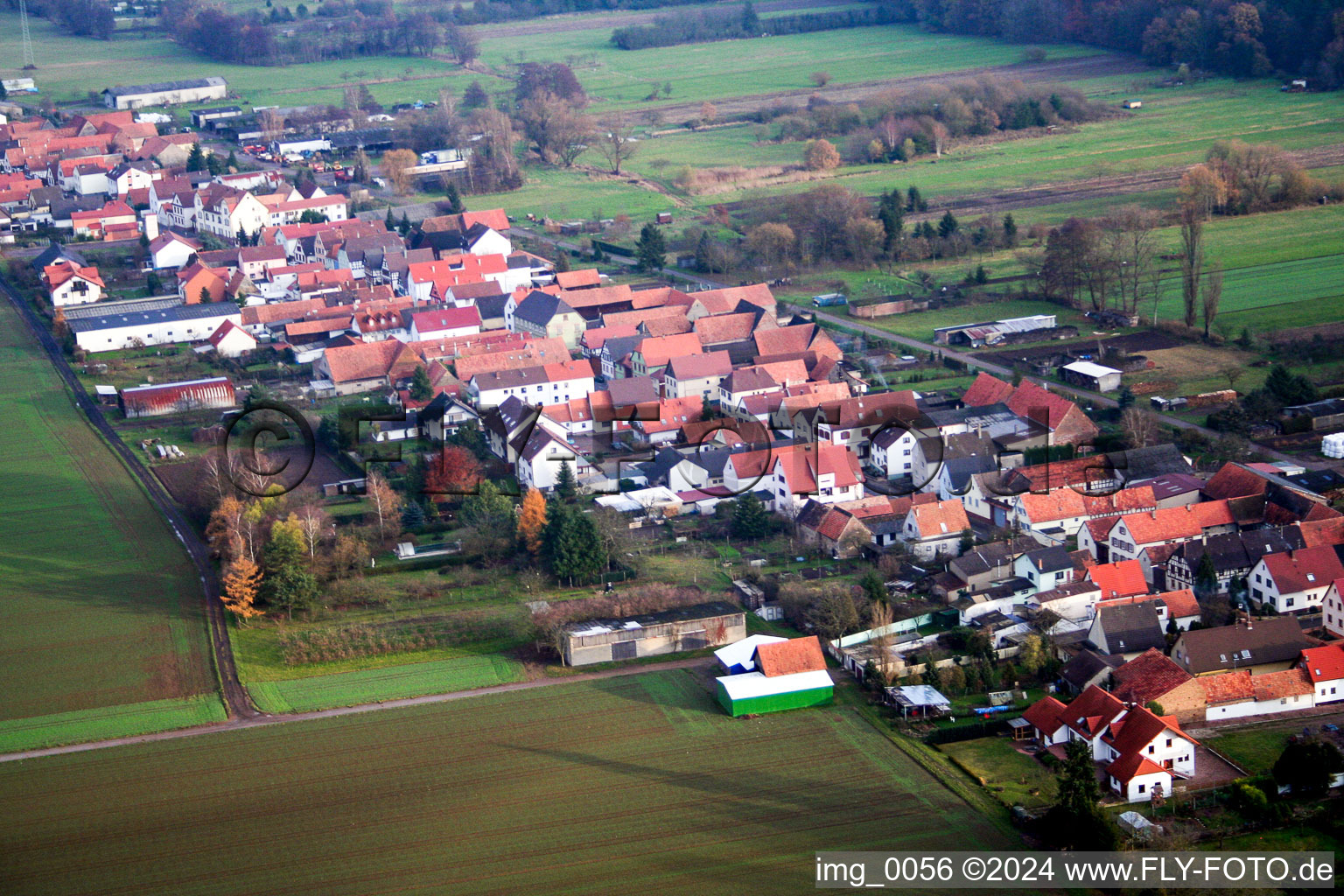 Saarstr in Kandel in the state Rhineland-Palatinate, Germany