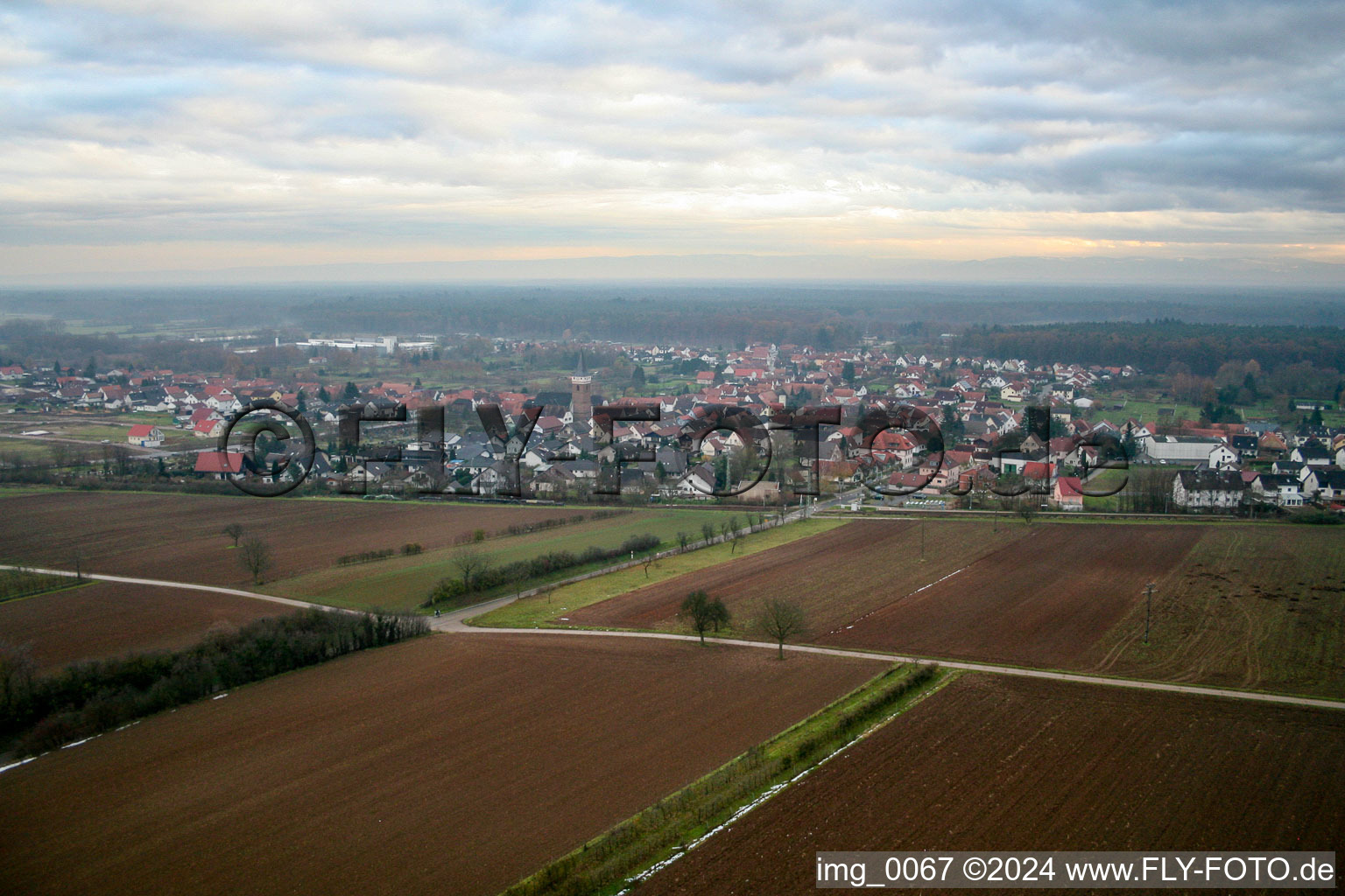 District Schaidt in Wörth am Rhein in the state Rhineland-Palatinate, Germany