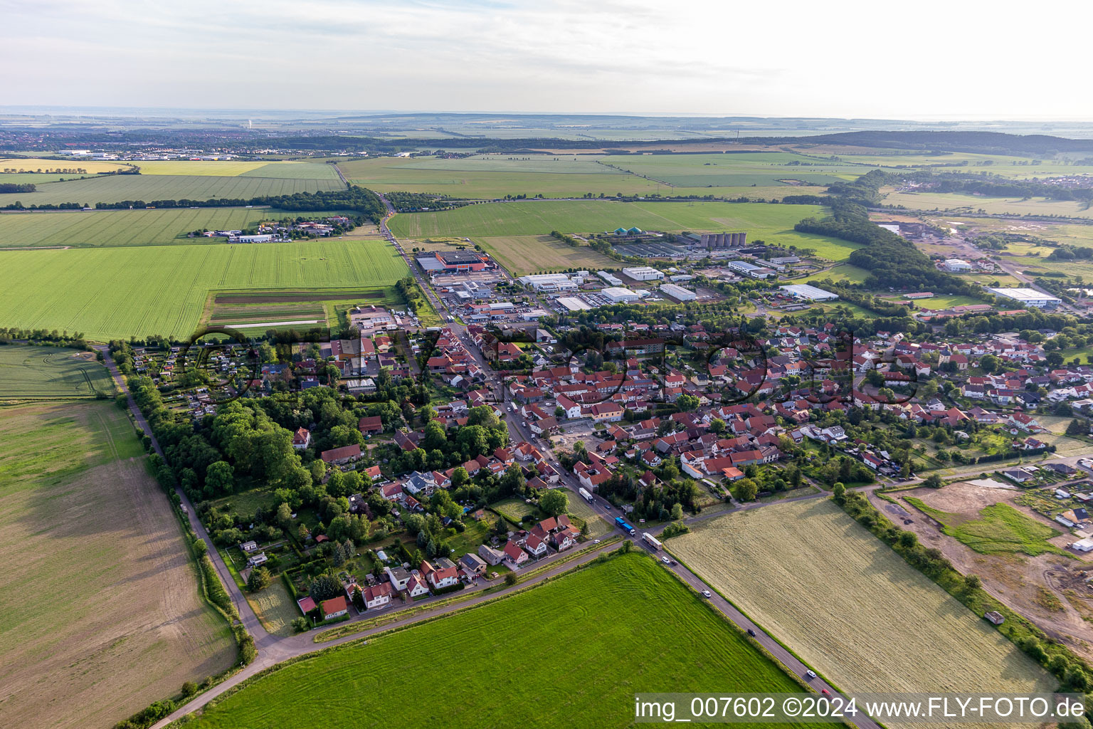 Schwabhausen in the state Thuringia, Germany