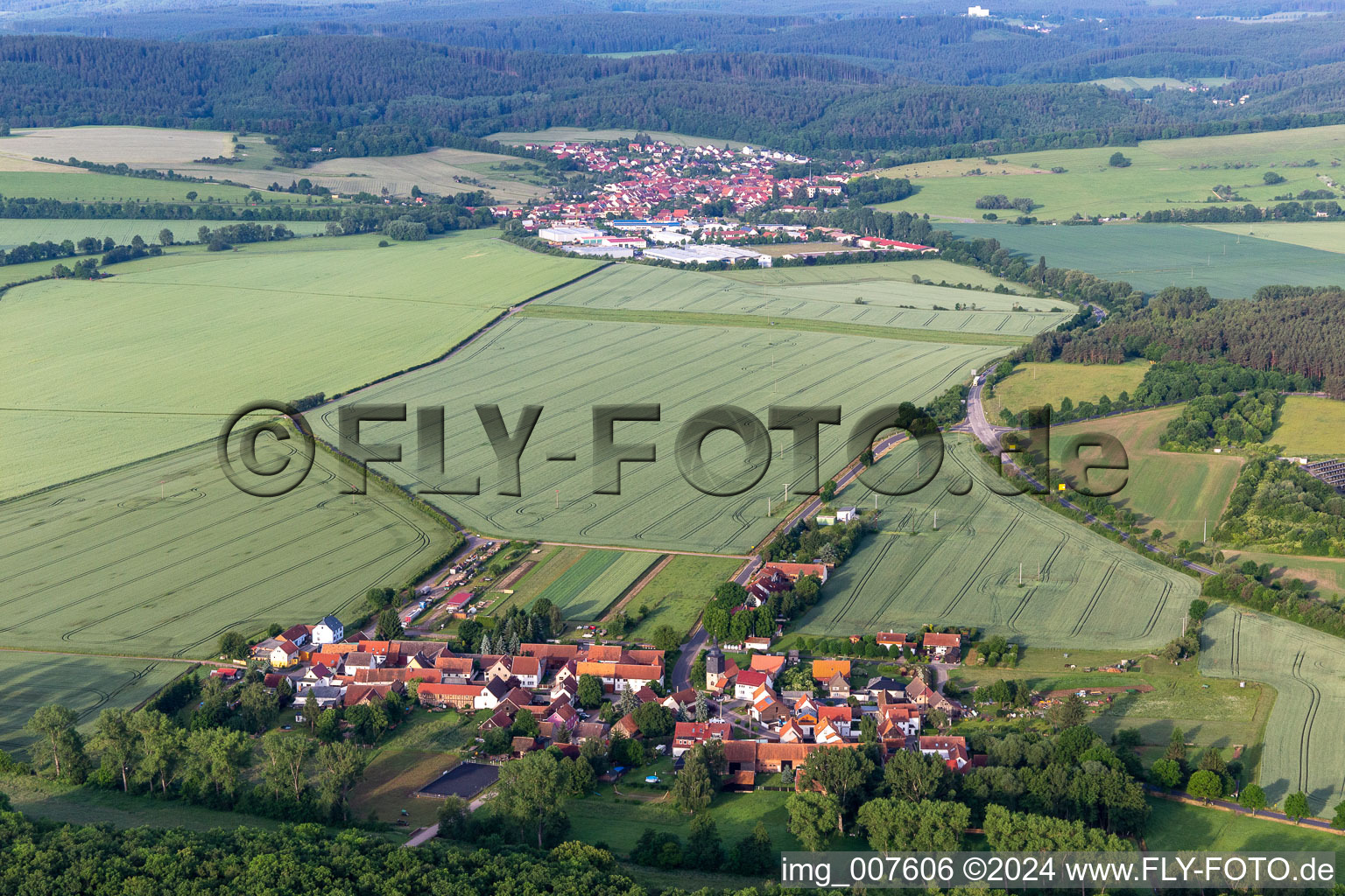 District Wipperoda in Georgenthal in the state Thuringia, Germany