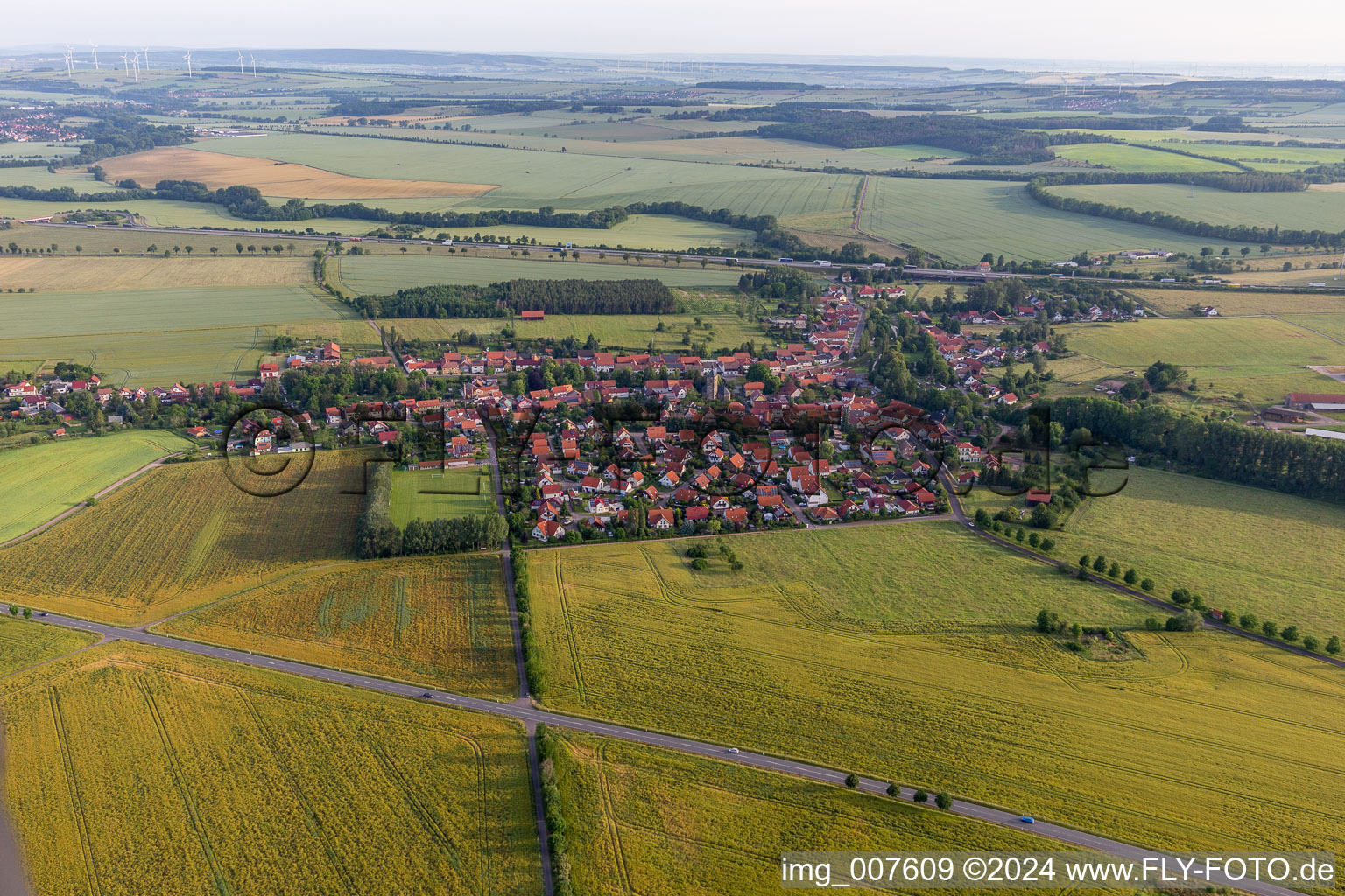 District Leina in Georgenthal in the state Thuringia, Germany