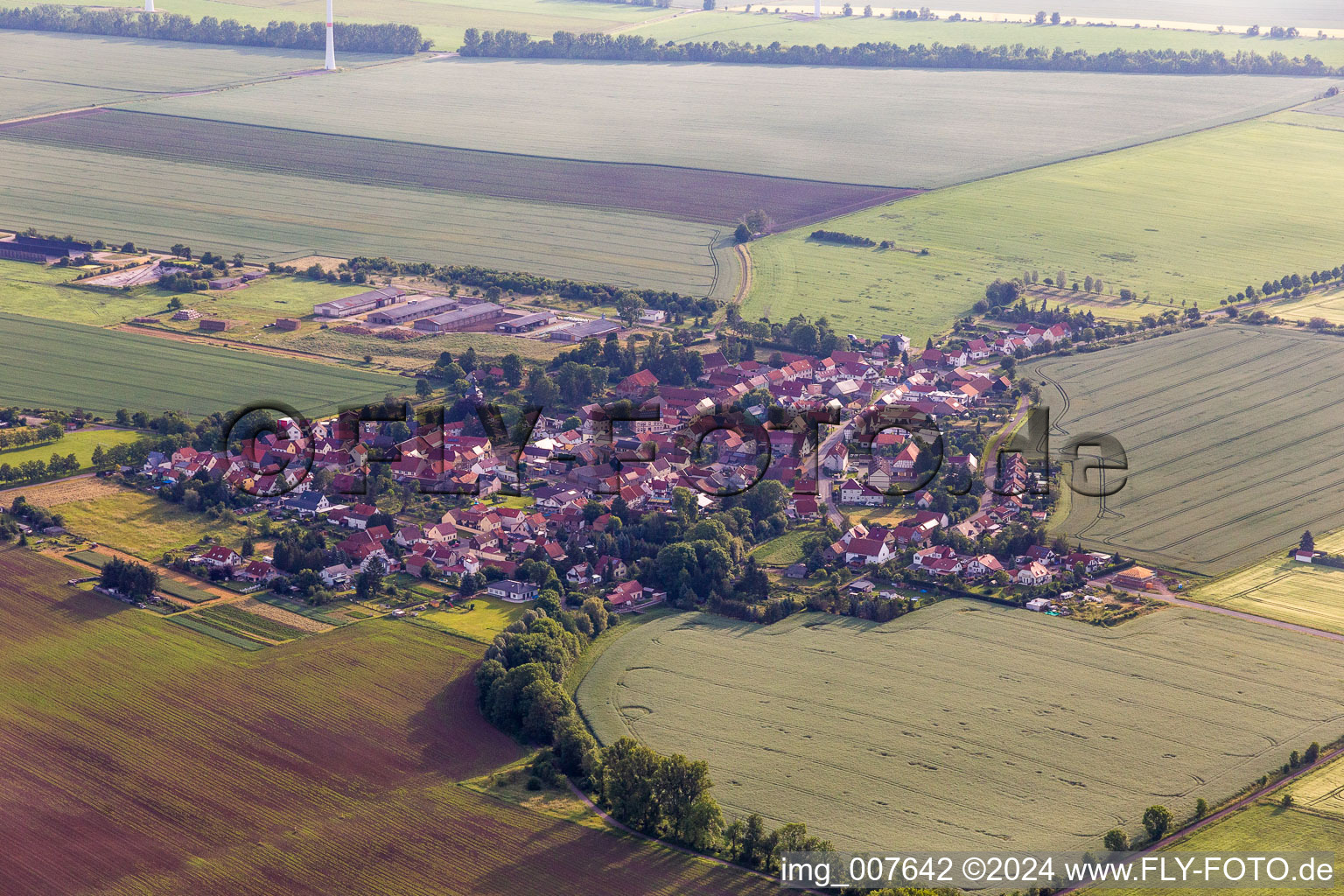 District Hochheim in Nessetal in the state Thuringia, Germany