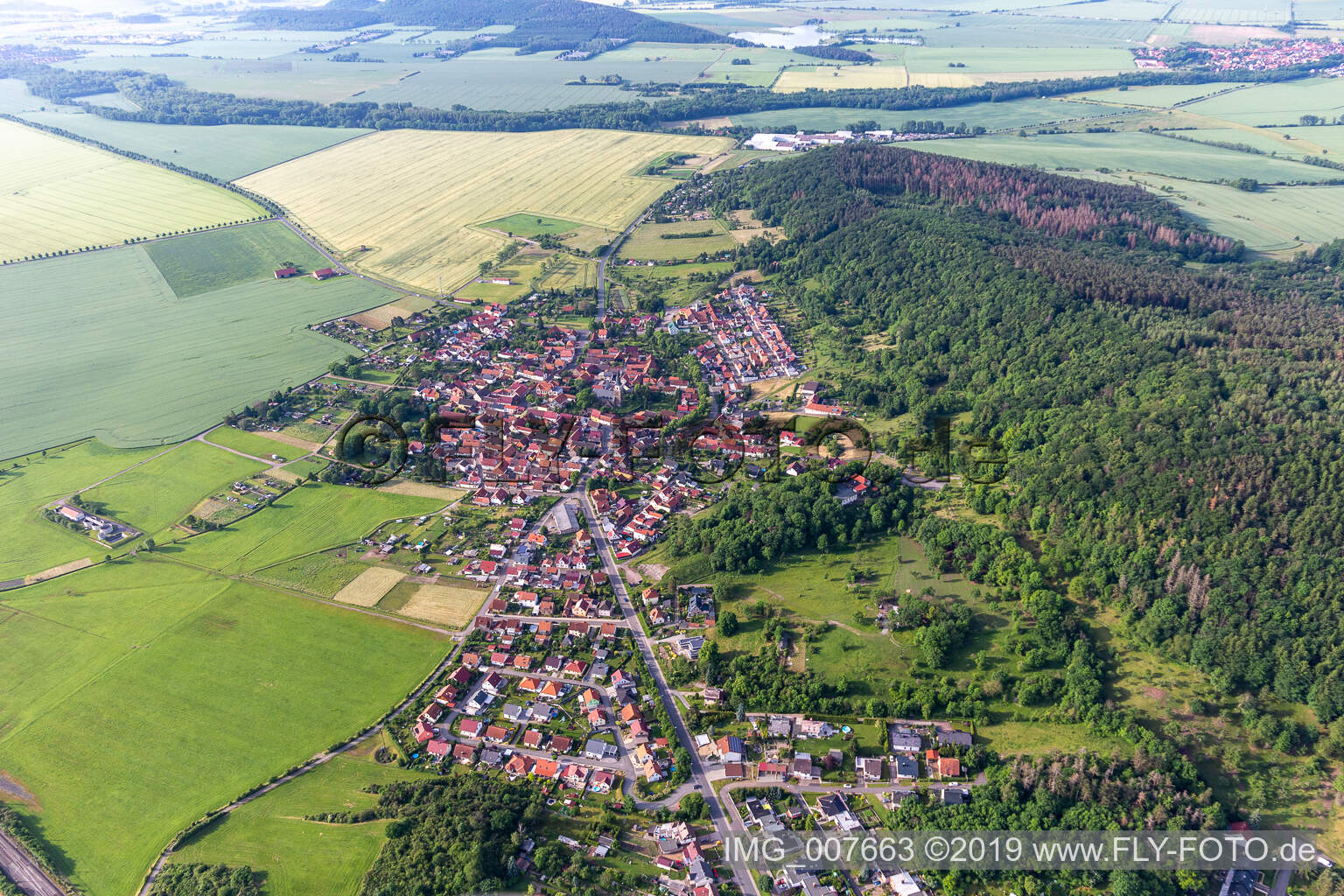 Seebergen in the state Thuringia, Germany