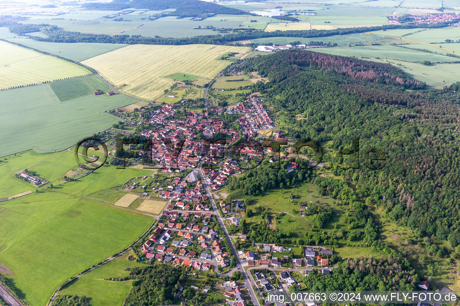 Seebergen in the state Thuringia, Germany