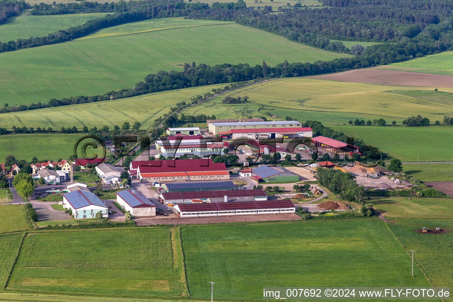 Landschlachthof Mühlberg GmbH & Co.KG, Riding Stable Schack in the district Mühlberg in Drei Gleichen in the state Thuringia, Germany