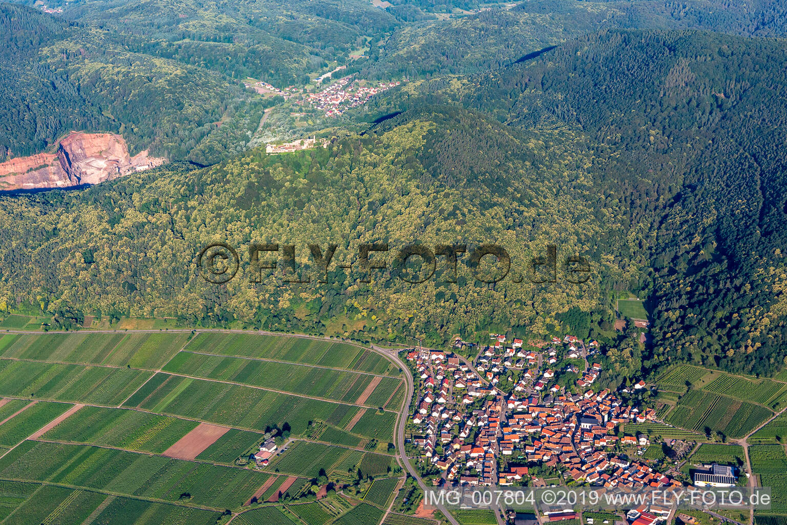 Eschbach in the state Rhineland-Palatinate, Germany