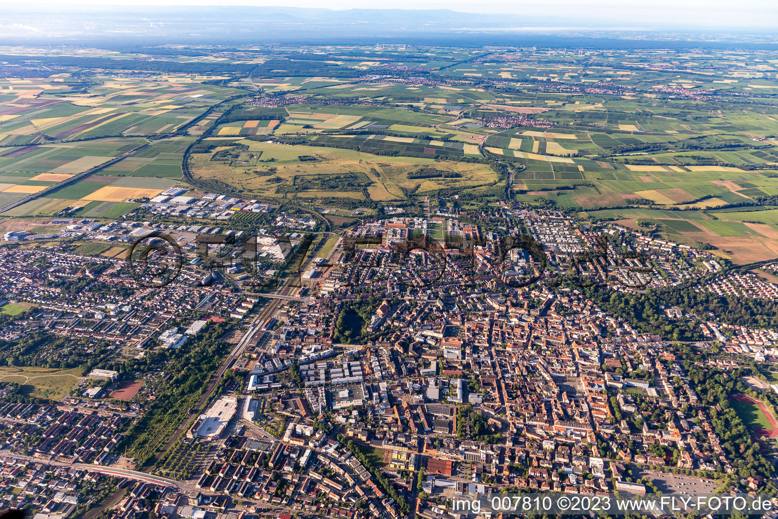 District Queichheim in Landau in der Pfalz in the state Rhineland-Palatinate, Germany