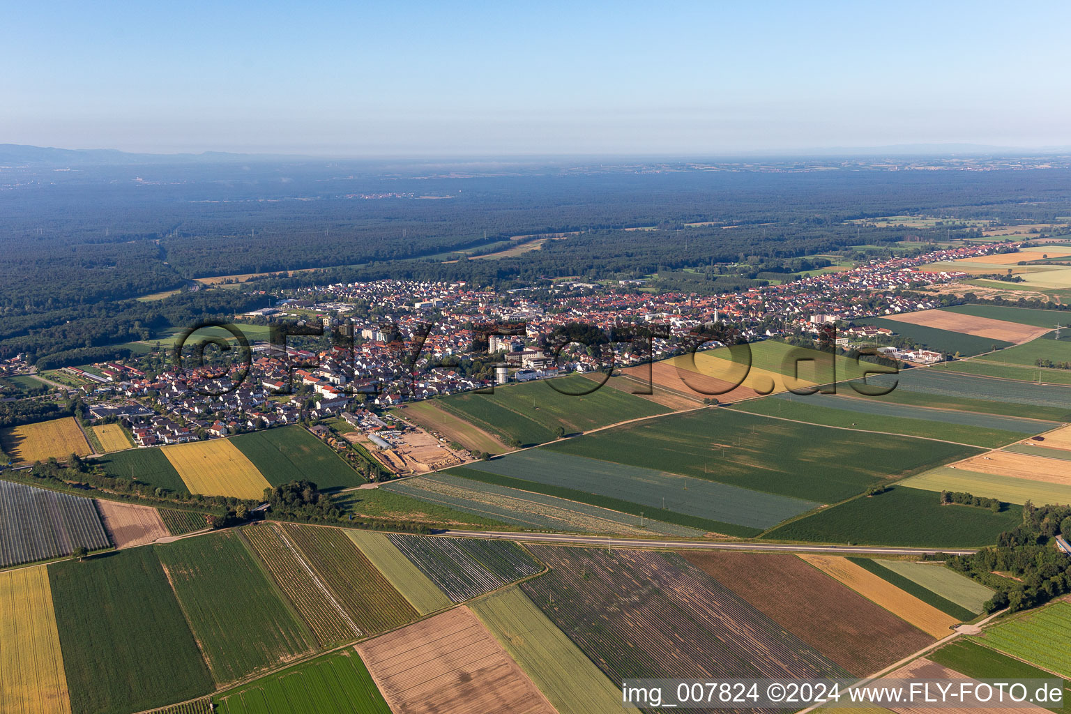 Kandel in the state Rhineland-Palatinate, Germany