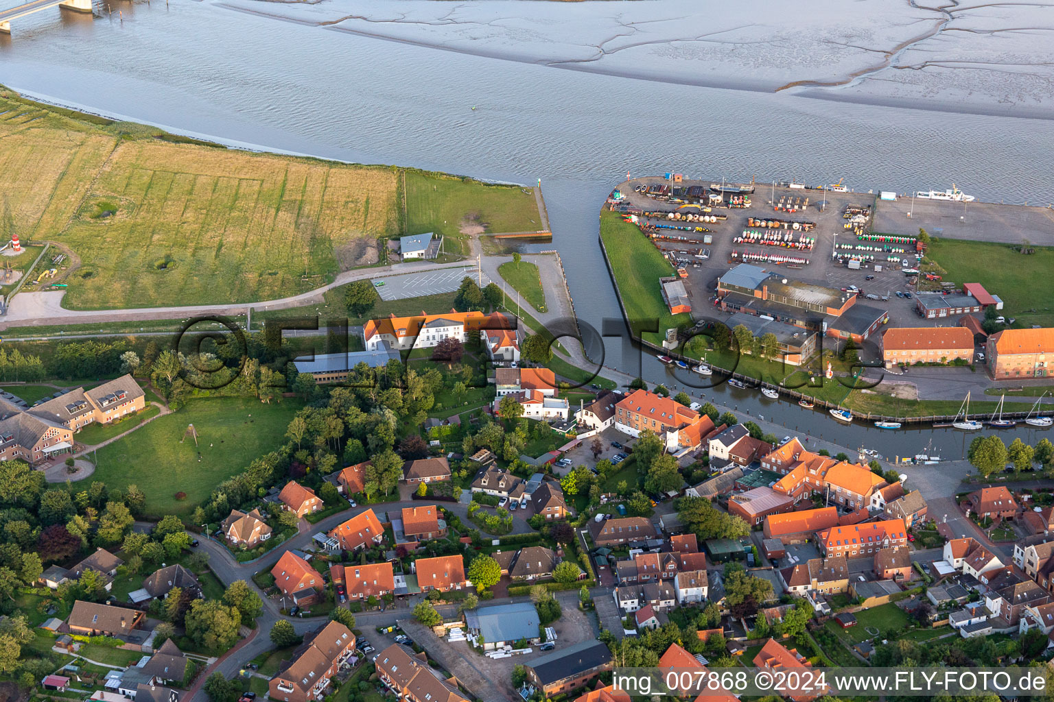 Waterways and Shipping Office in Tönning in the state Schleswig Holstein, Germany