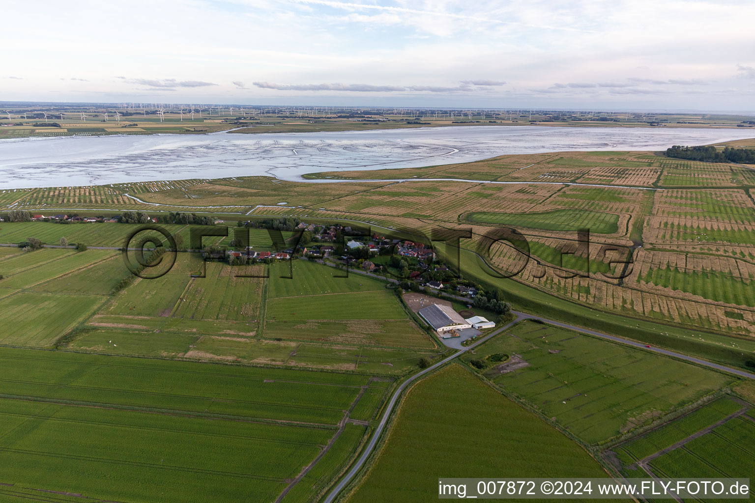 Gross Olversum in the state Schleswig Holstein, Germany