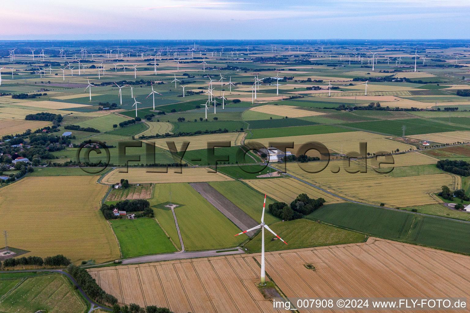 Süderdeich in the state Schleswig Holstein, Germany