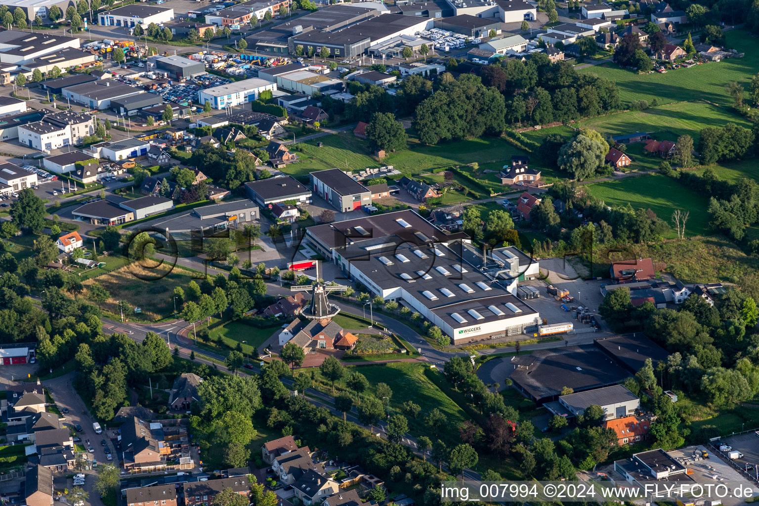 Venemansmolen, Wiggers Lijstsprofielen BV in Winterswijk in the state Gelderland, Netherlands