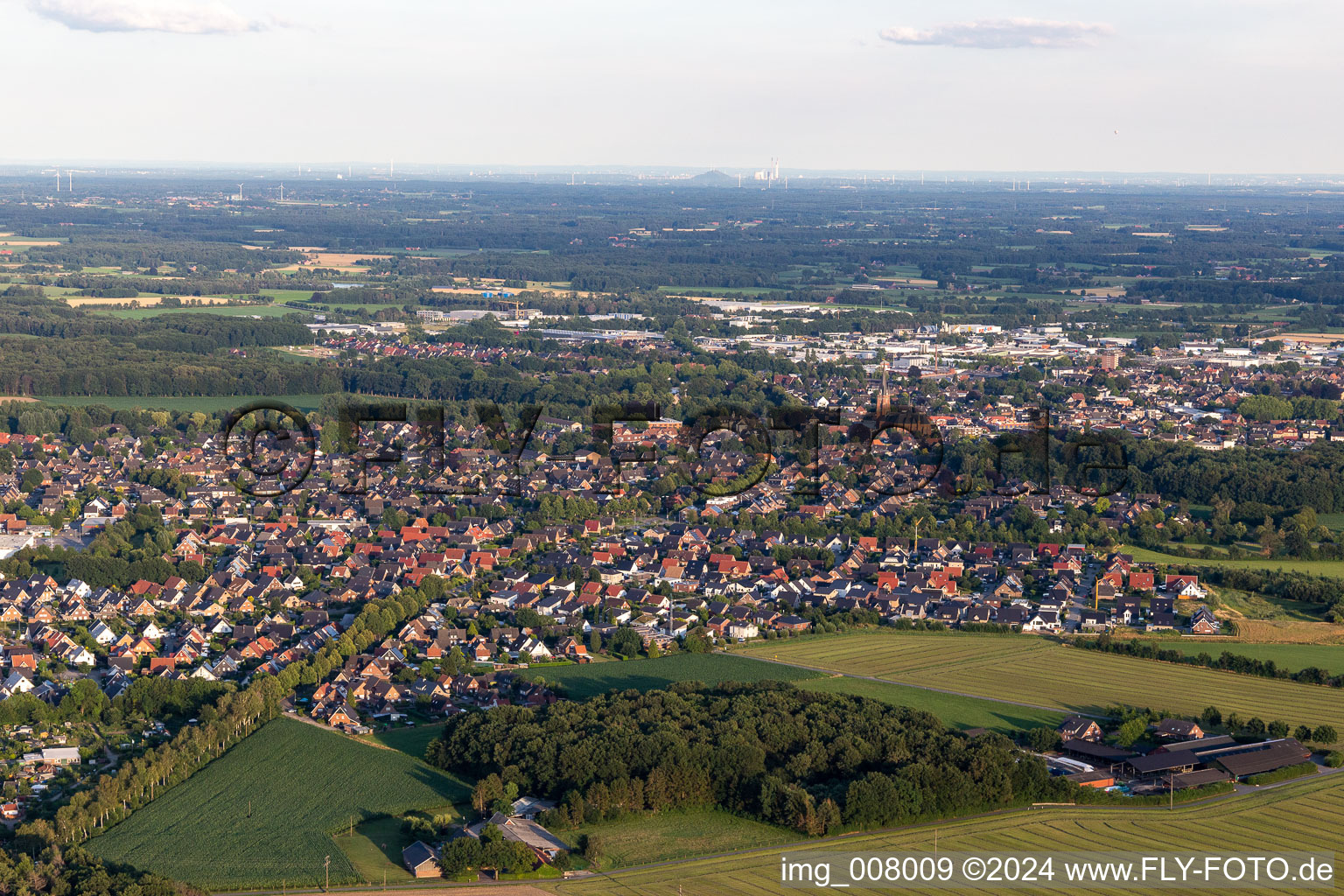 Rhede in the state North Rhine-Westphalia, Germany