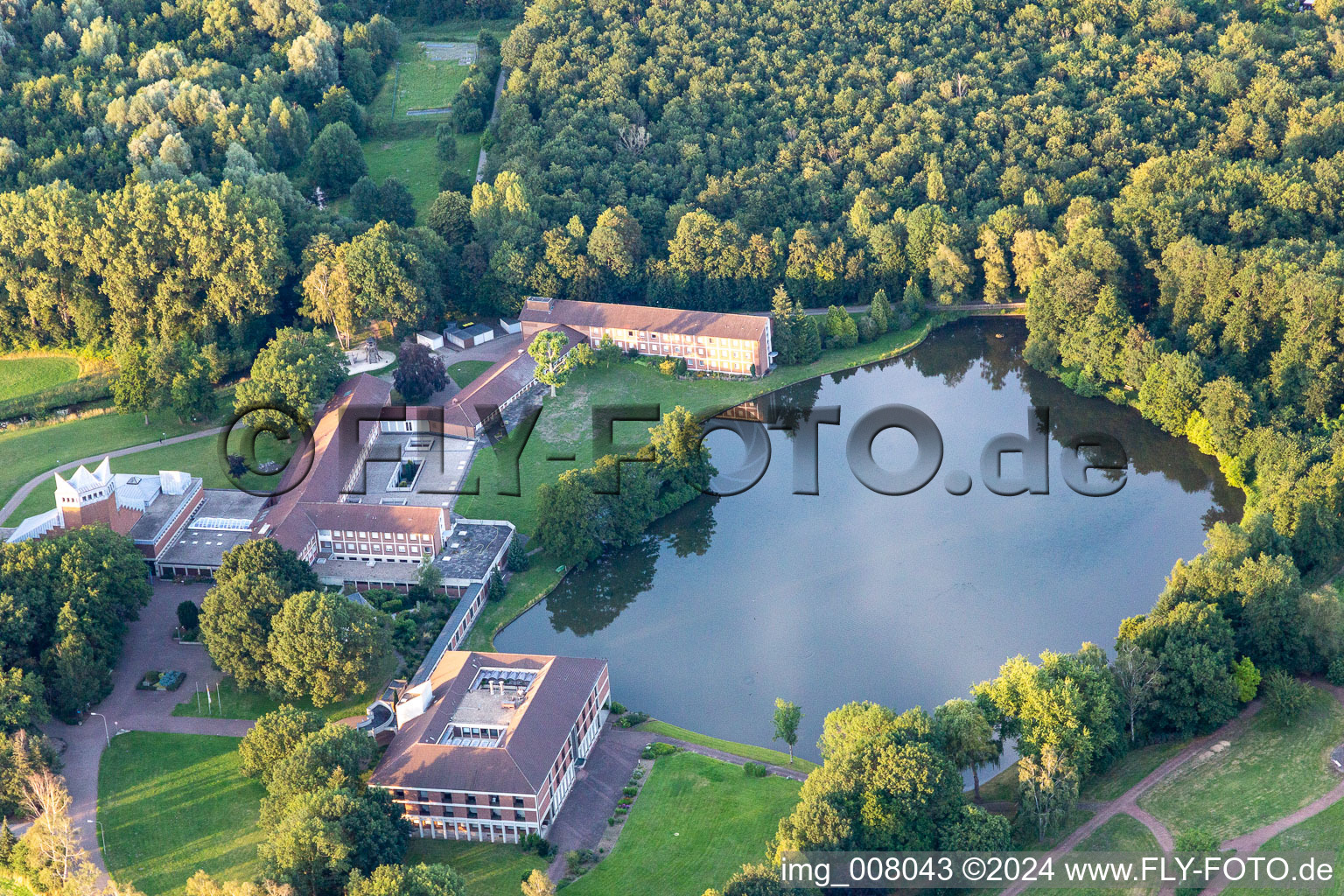 Schoenstatt Au in Borken in the state North Rhine-Westphalia, Germany