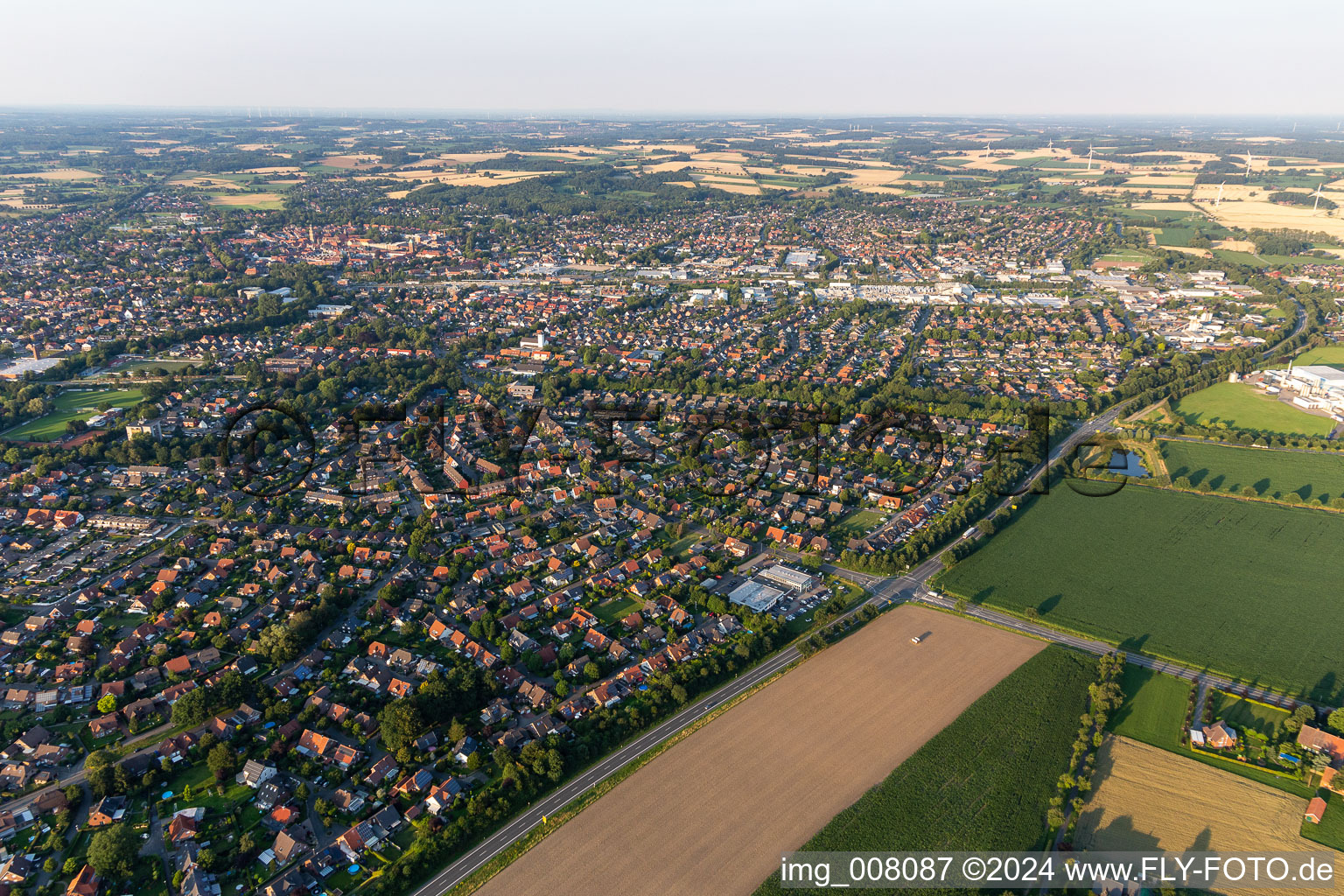 Coesfeld in the state North Rhine-Westphalia, Germany