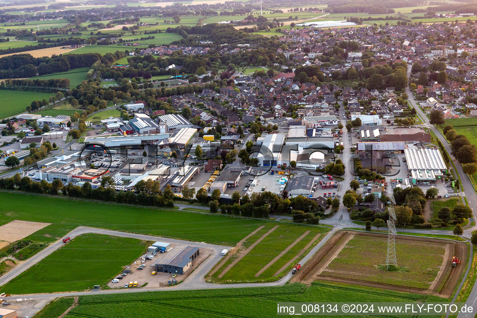 Heiden in the state North Rhine-Westphalia, Germany