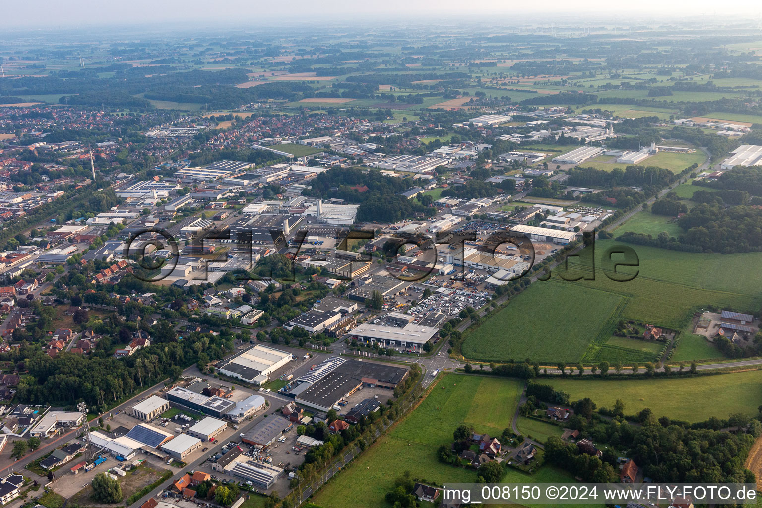 Ahaus in the state North Rhine-Westphalia, Germany