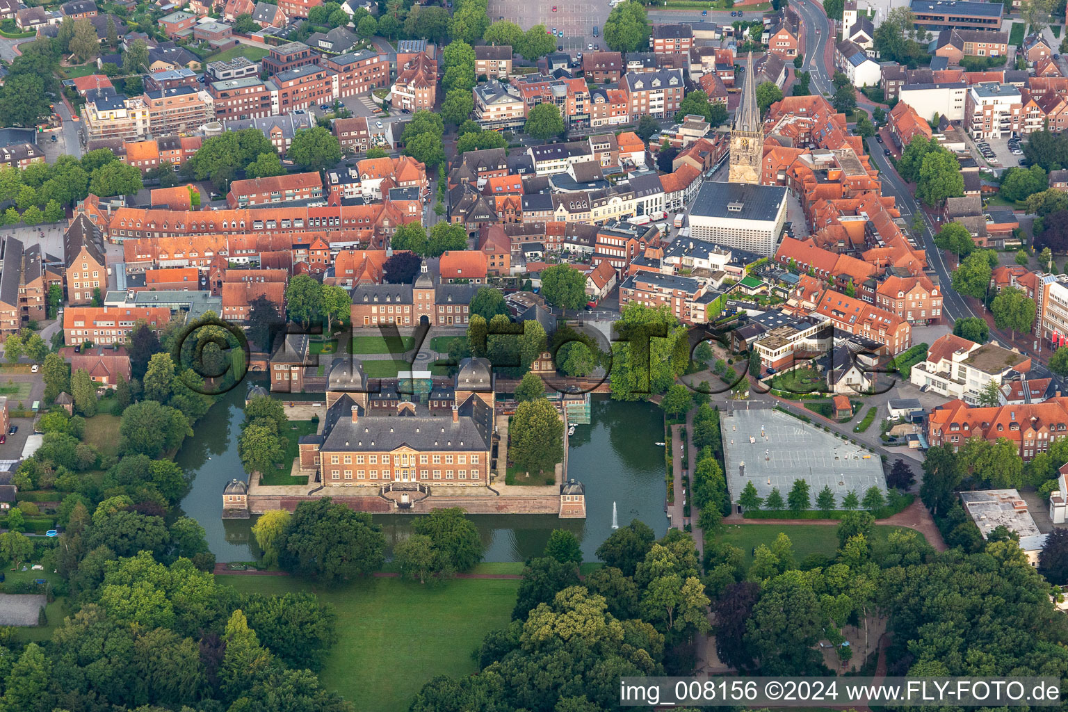 " Schloss Ahaus " in Ahaus in the state North Rhine-Westphalia, Germany