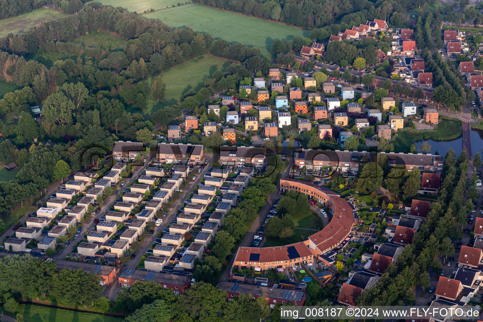 Enschede in the state Overijssel, Netherlands