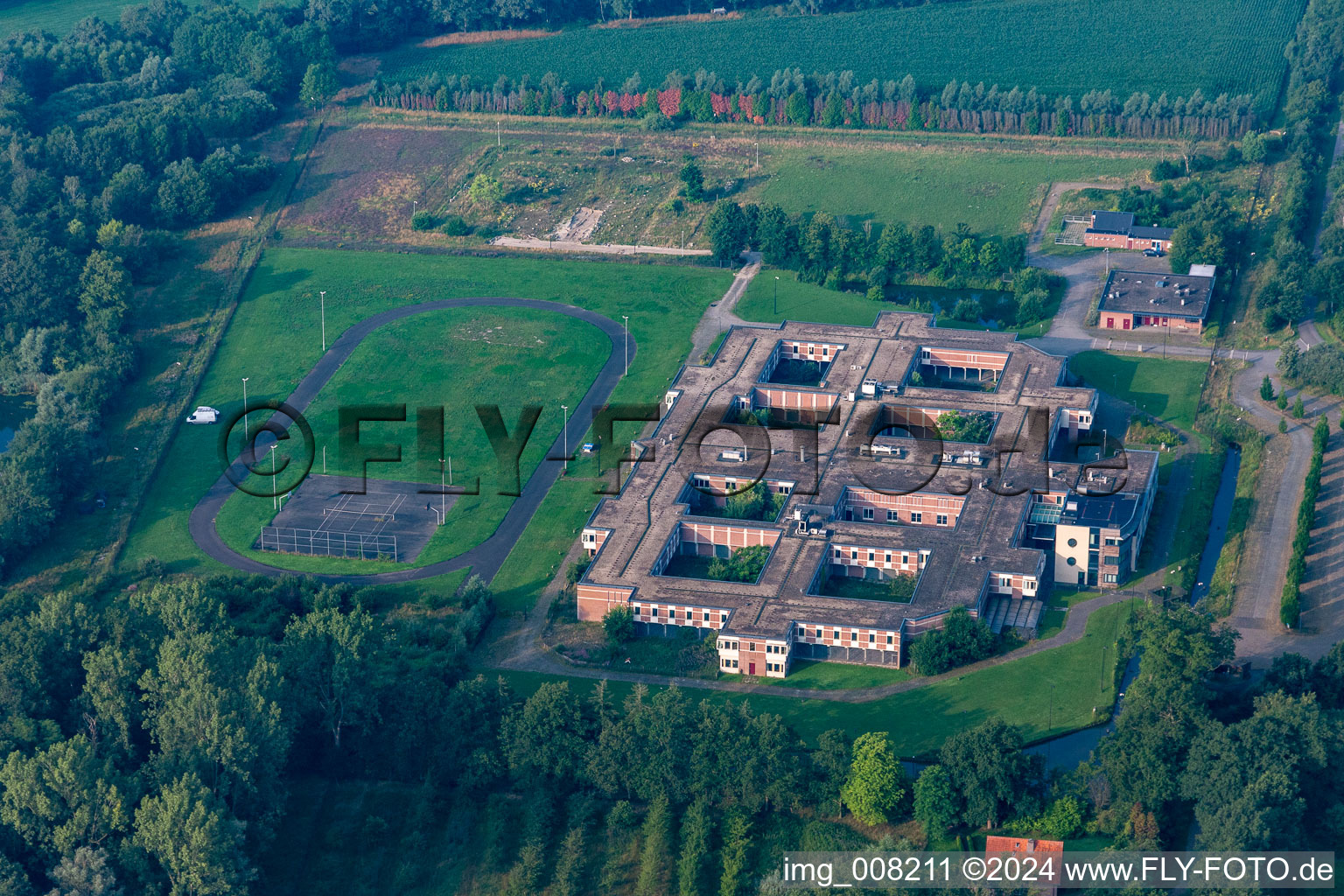 Klenvenneweg Prison in Rekken in the state Gelderland, Netherlands