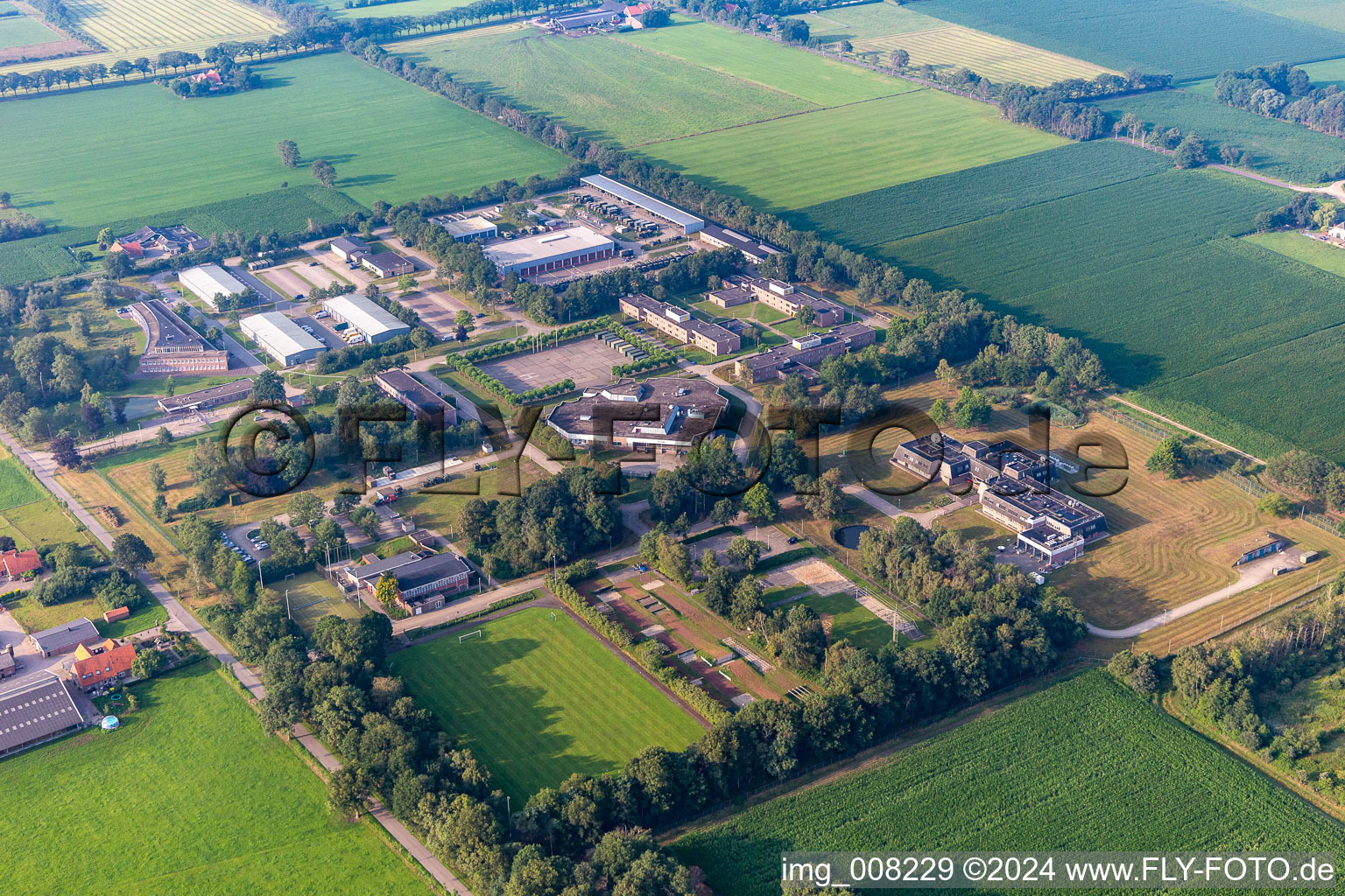 Kazerne Eibergen in Eibergen in the state Gelderland, Netherlands