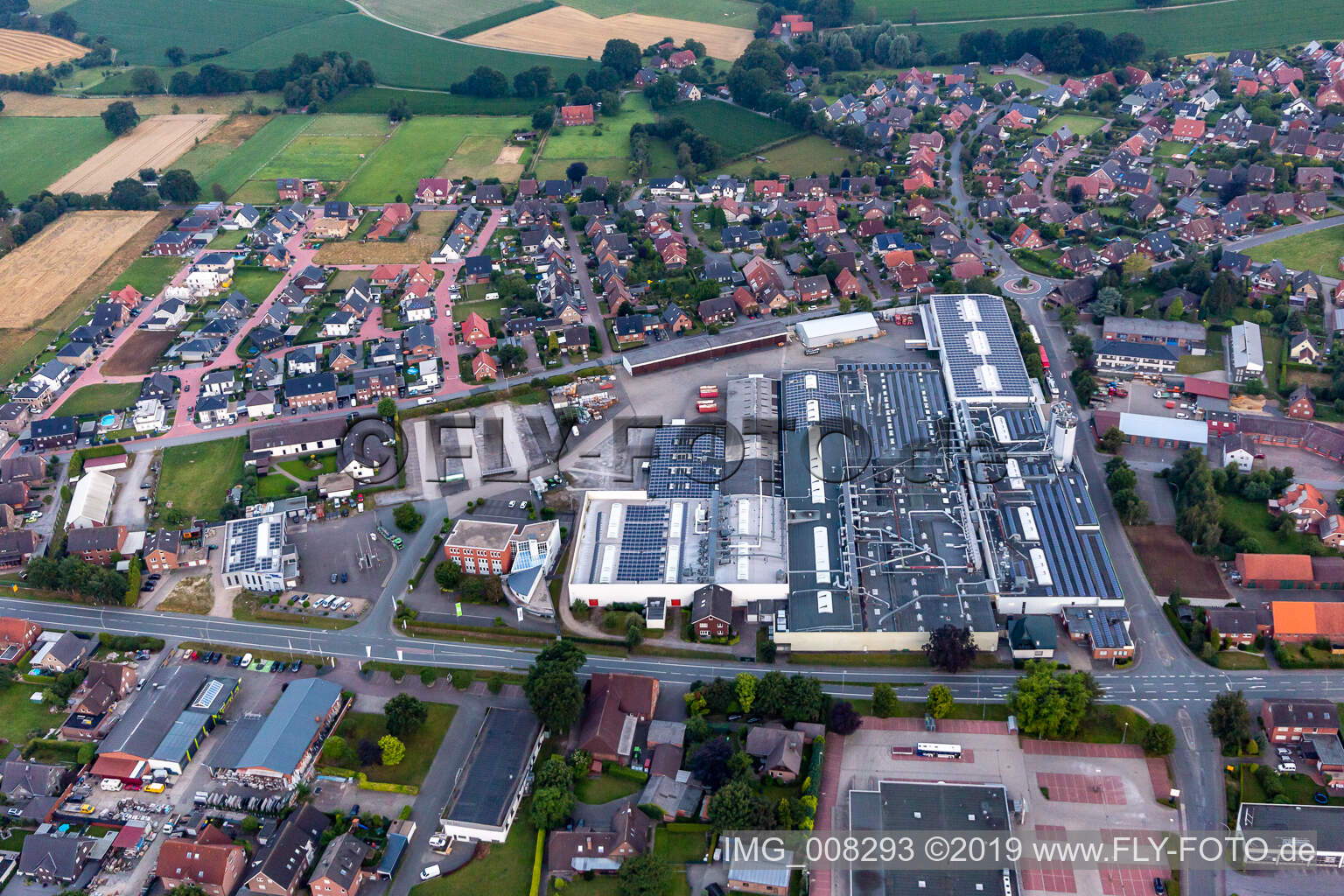 Schwering door factory in Groß Reken in the state North Rhine-Westphalia, Germany