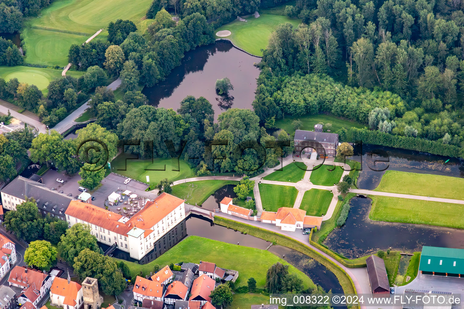 Golfclub Schloss Westerholt eV in the district Westerholt in Herten in the state North Rhine-Westphalia, Germany