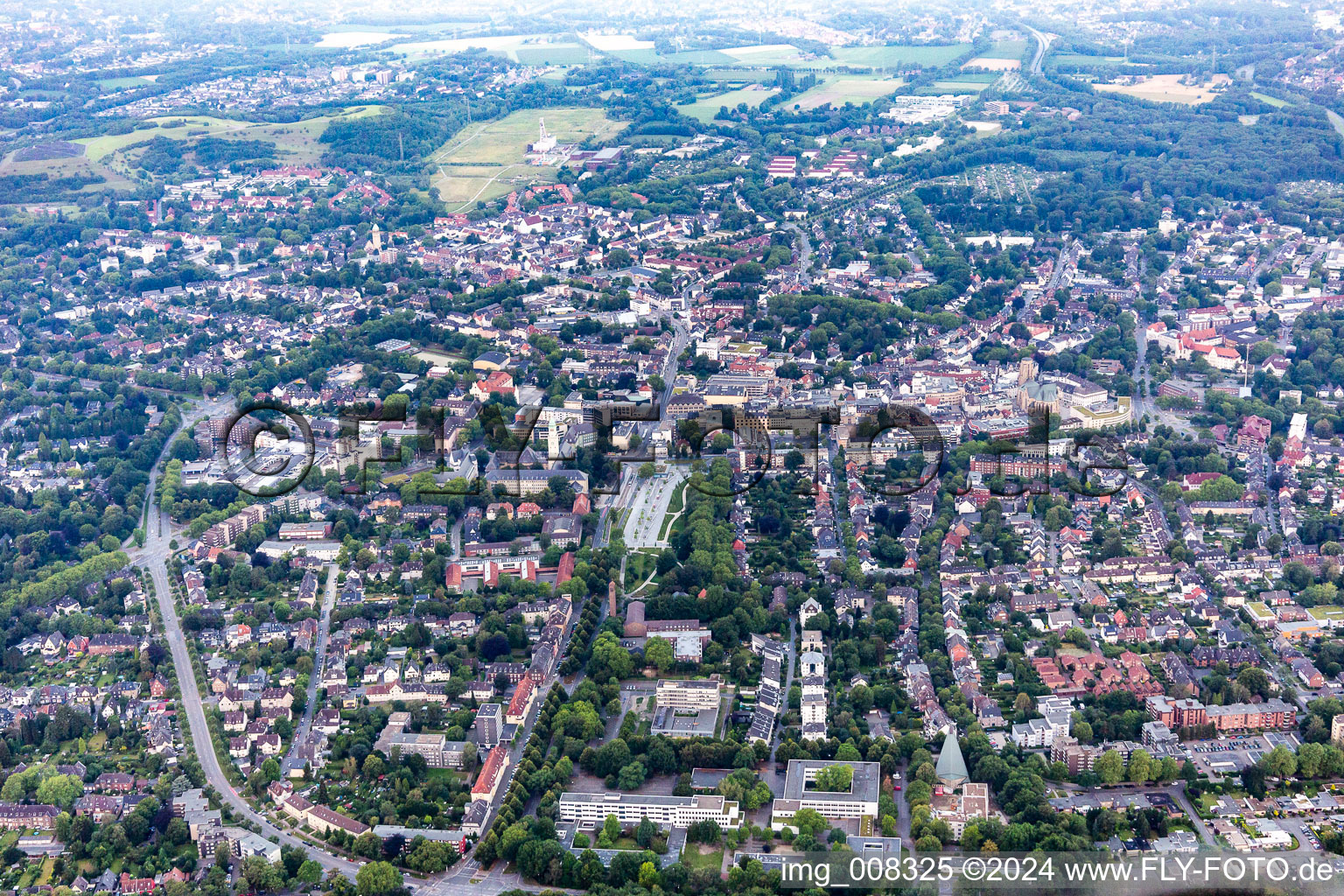 Goldberg Park in the district Buer in Gelsenkirchen in the state North Rhine-Westphalia, Germany