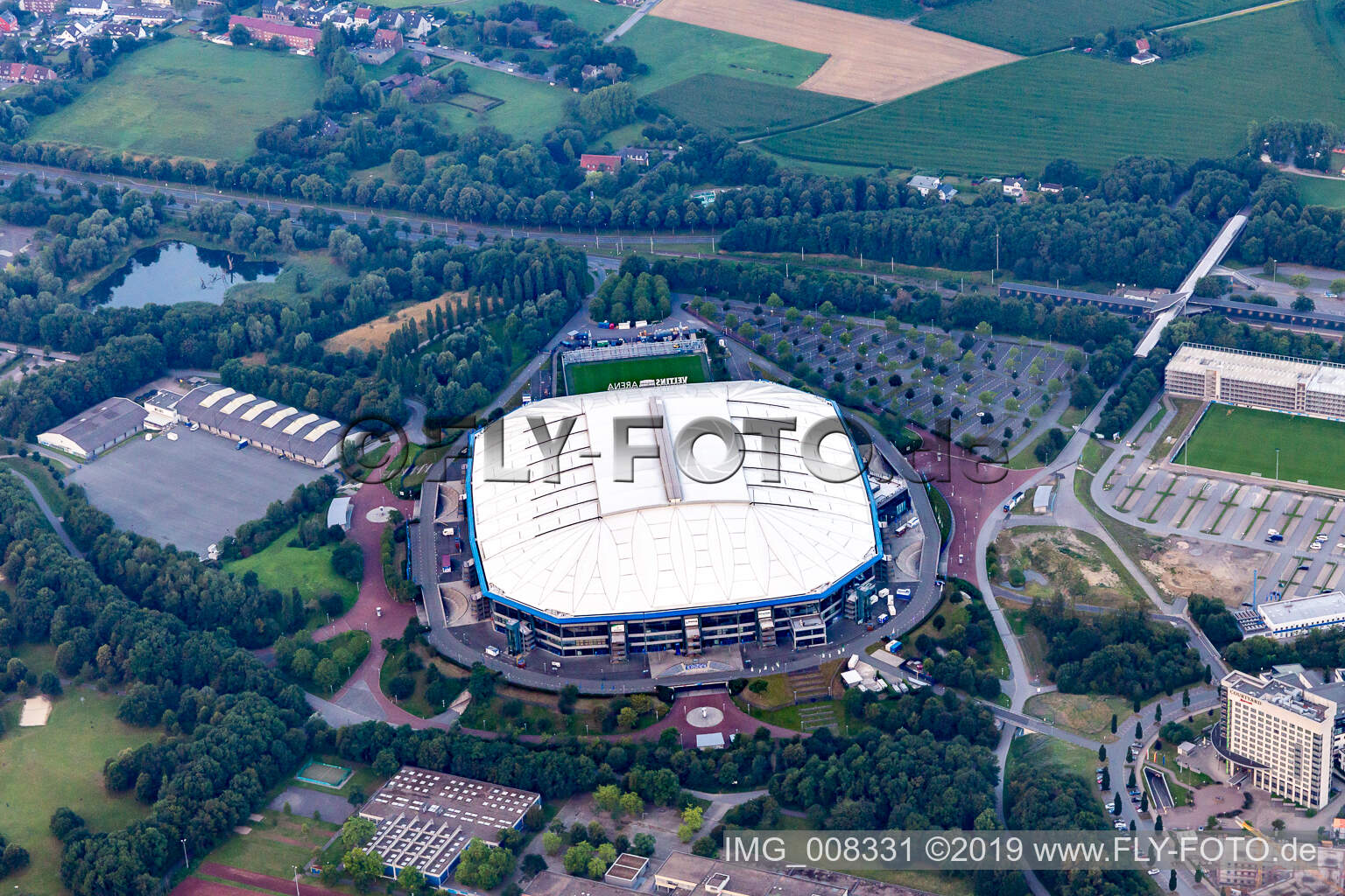 Valtellina Arena in Gelsenkirchen in the state North Rhine-Westphalia, Germany