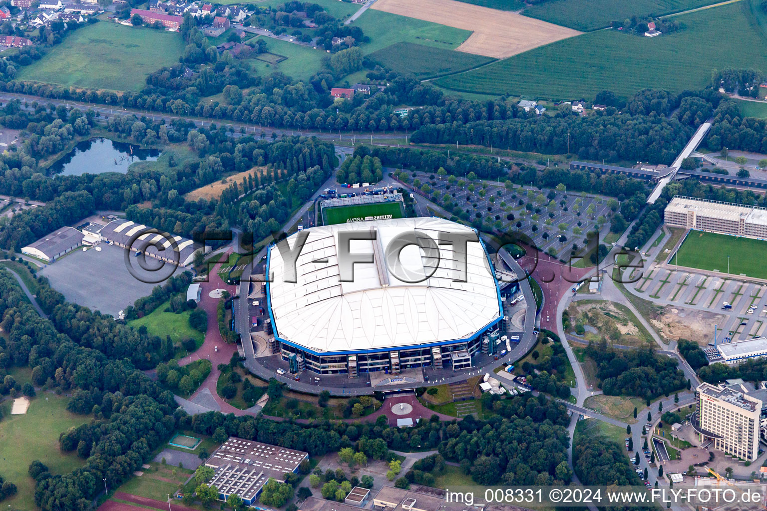 Valtellina Arena in Gelsenkirchen in the state North Rhine-Westphalia, Germany