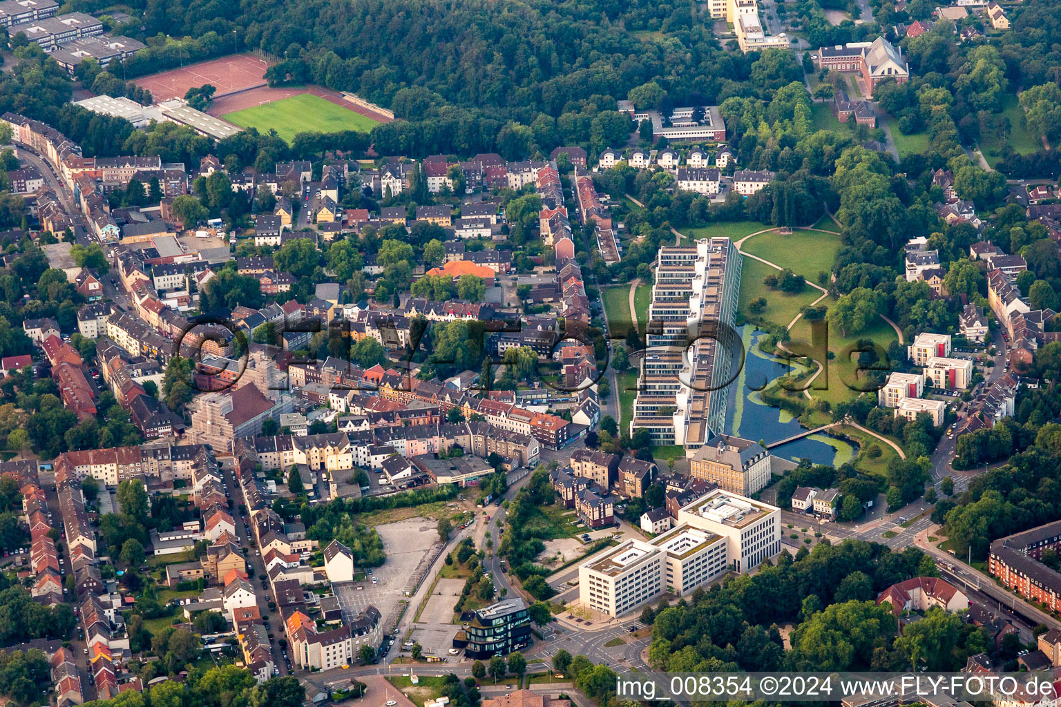 Science Park in Gelsenkirchen in the state North Rhine-Westphalia, Germany