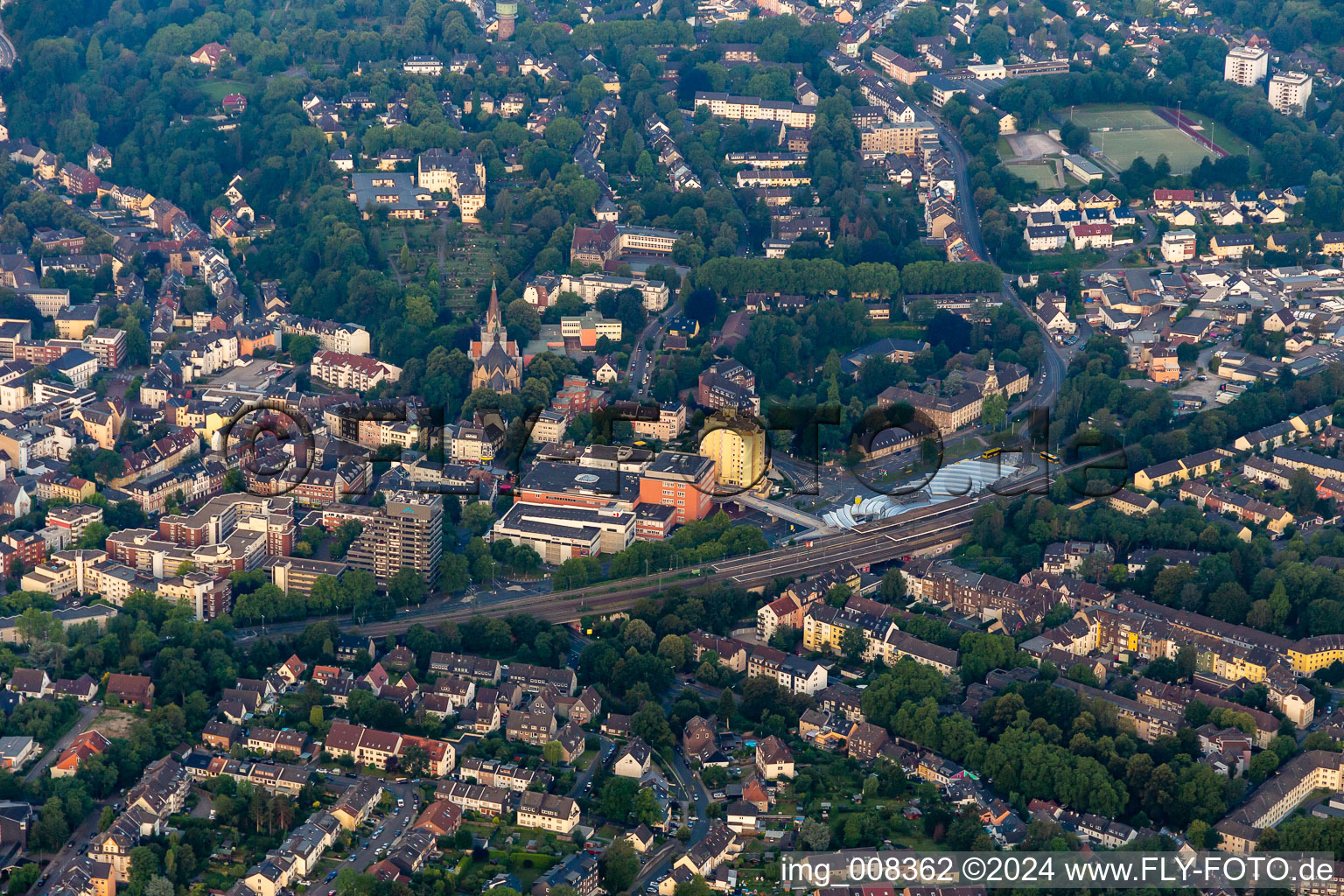 District Steele in Essen in the state North Rhine-Westphalia, Germany