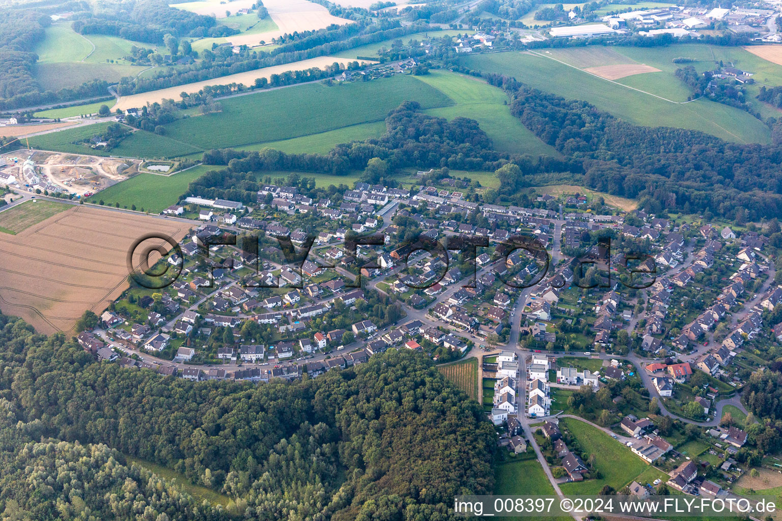 Tönisheide in Wülfrath in the state North Rhine-Westphalia, Germany