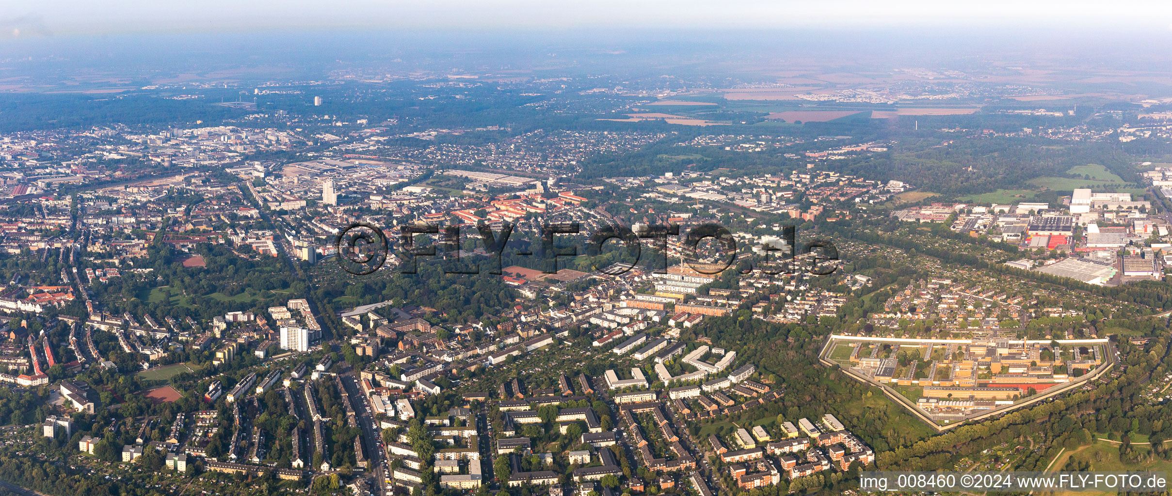 District Ossendorf in Cologne in the state North Rhine-Westphalia, Germany