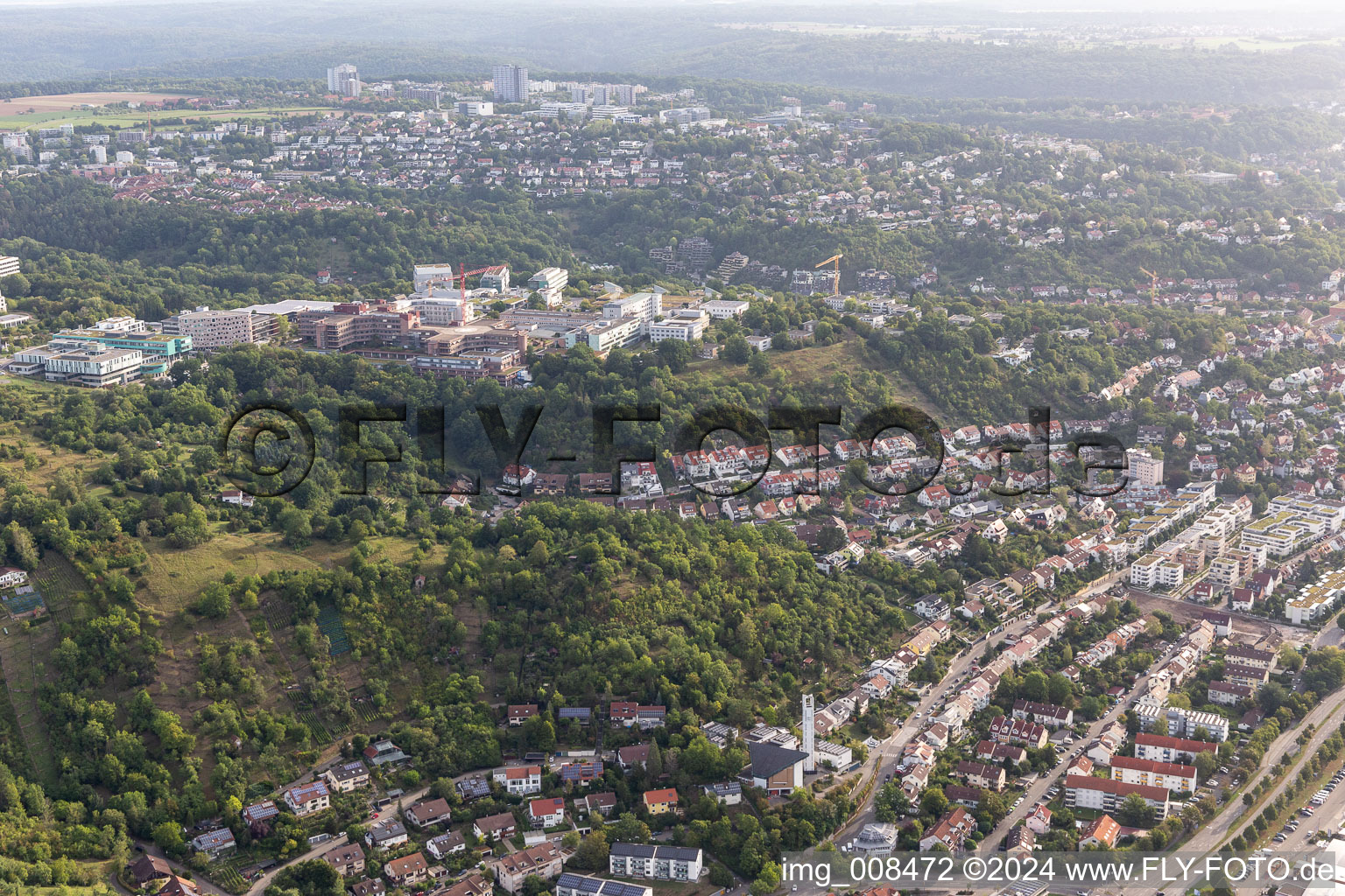 University Hospital Tübingen in the district Weststadt in Tübingen in the state Baden-Wuerttemberg, Germany