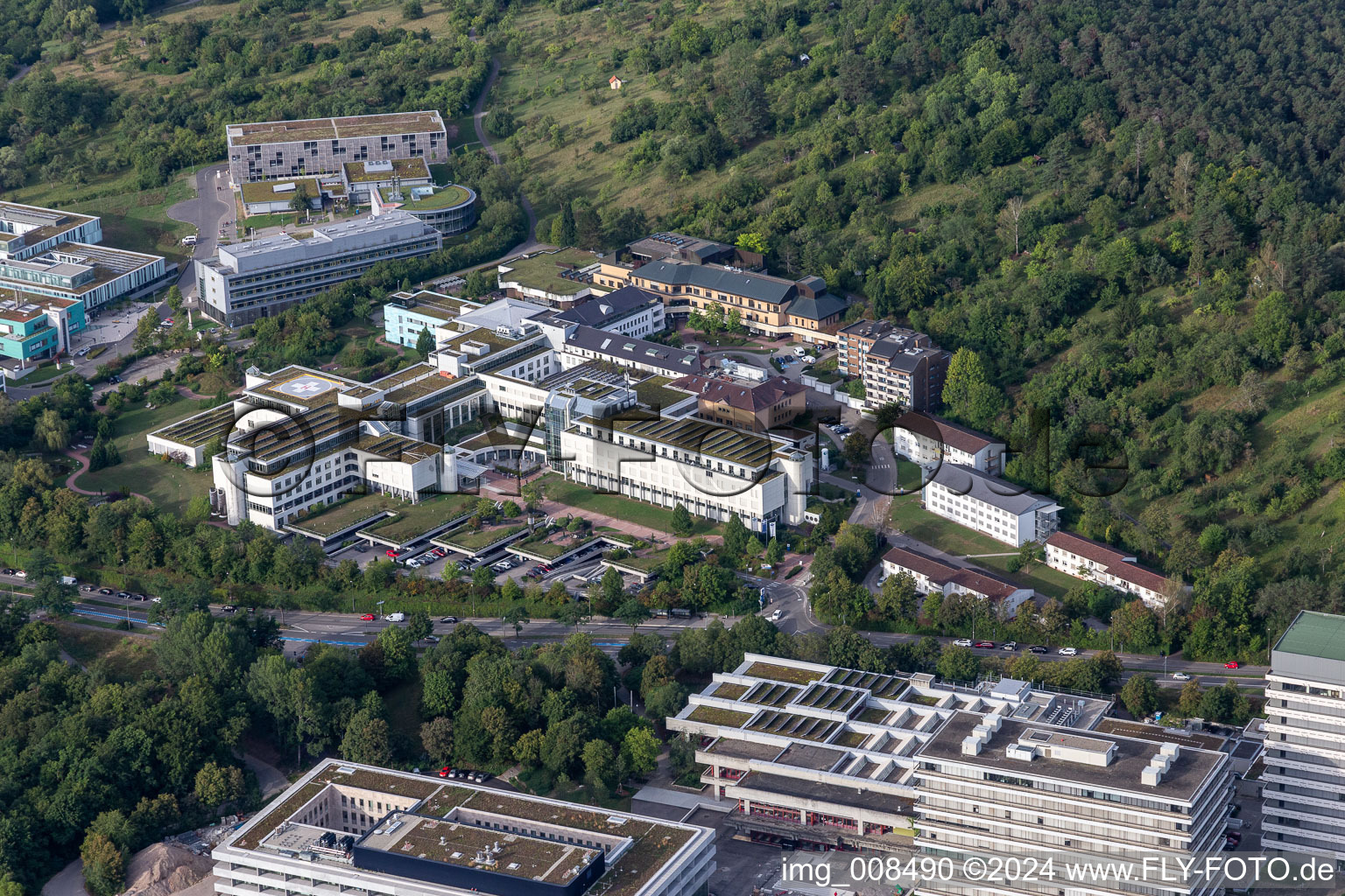 BG Accident Clinic Tübingen in Tübingen in the state Baden-Wuerttemberg, Germany