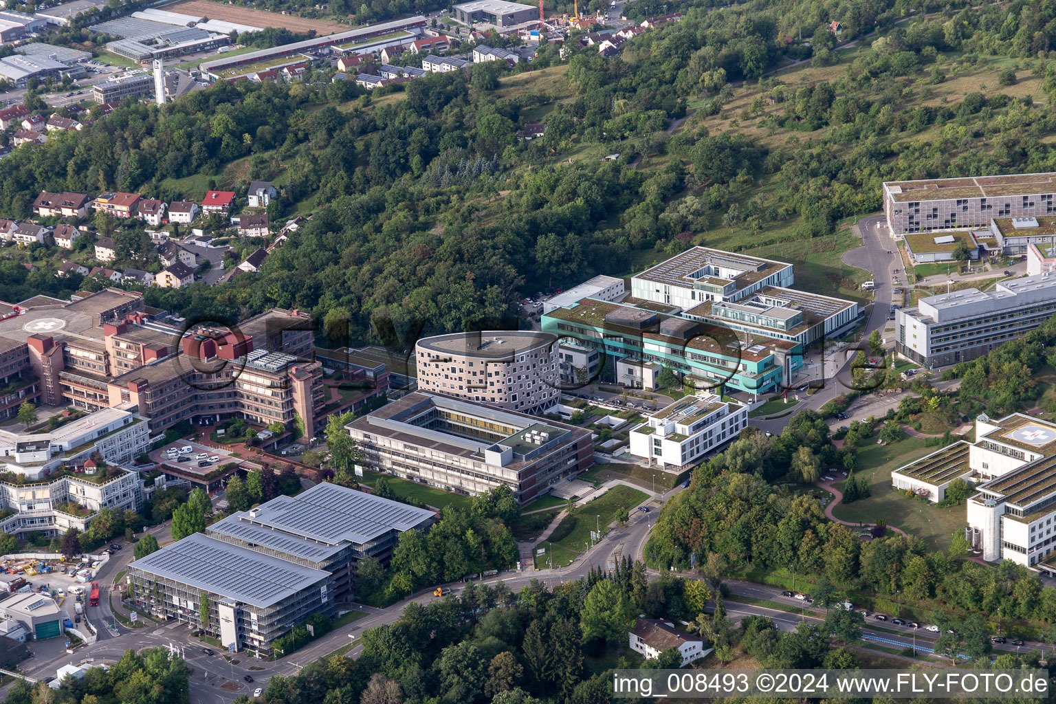 University Hospital Tübingen in Tübingen in the state Baden-Wuerttemberg, Germany