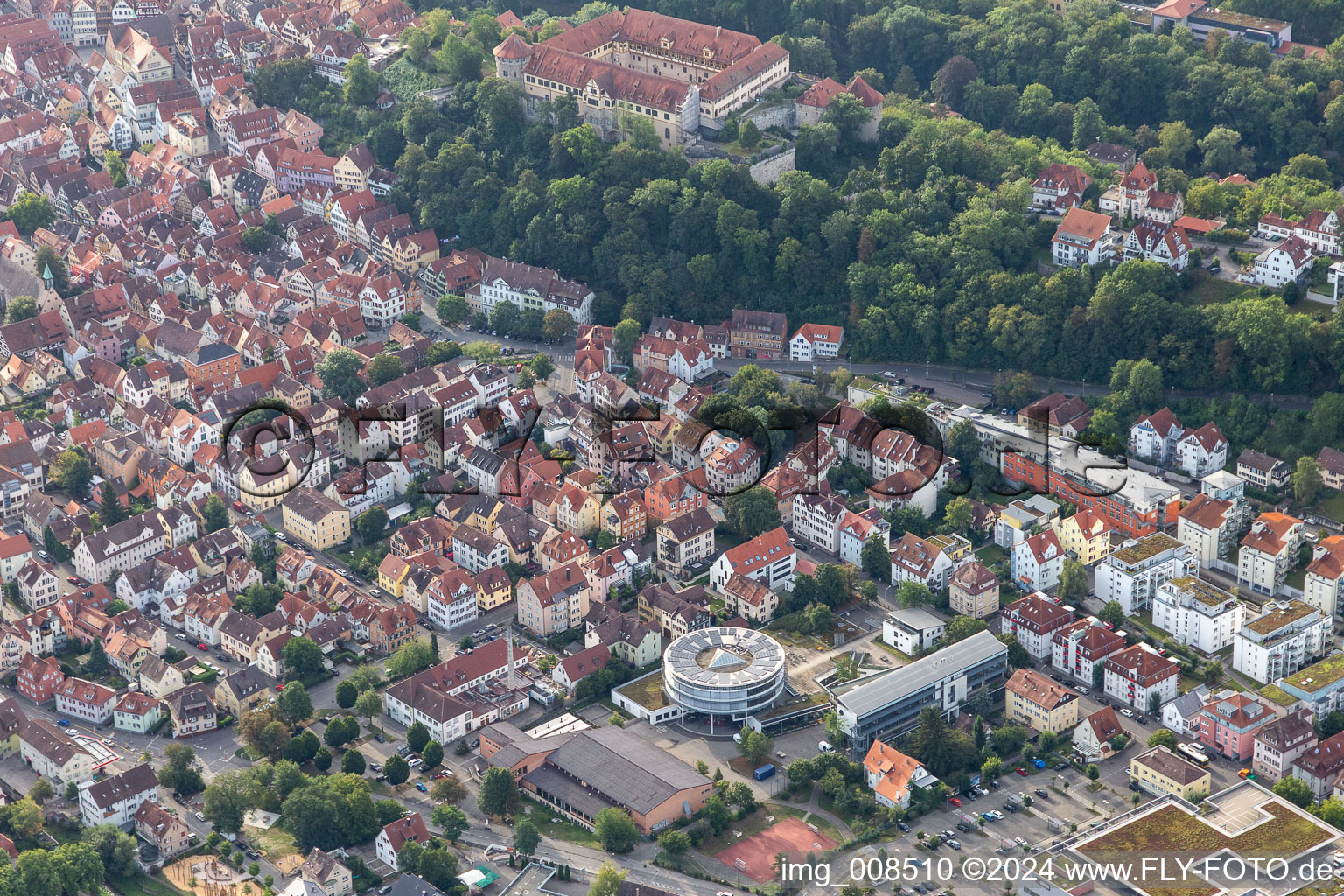 School building of the " Gemeinschaftsschule West Tuebingen " in Tuebingen in the state Baden-Wuerttemberg, Germany