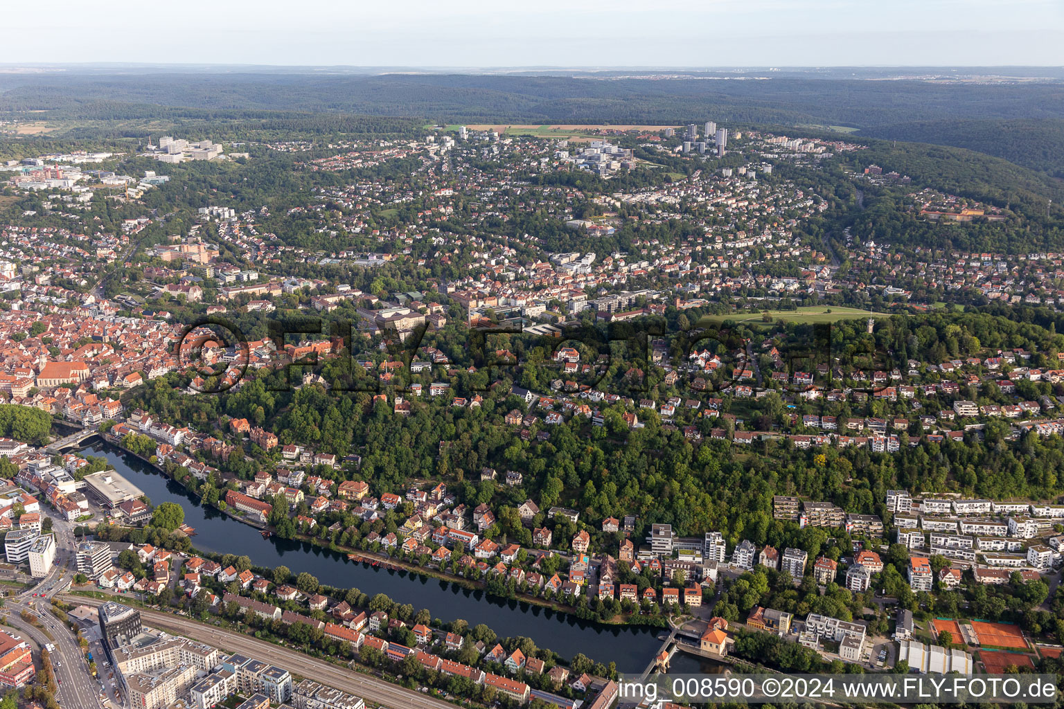 Österberg in the district Südstadt in Tübingen in the state Baden-Wuerttemberg, Germany